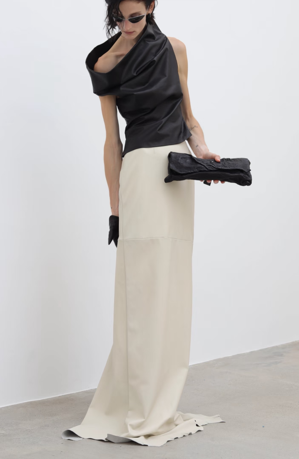 A look from Enrico Borino's spring 2026 collection.