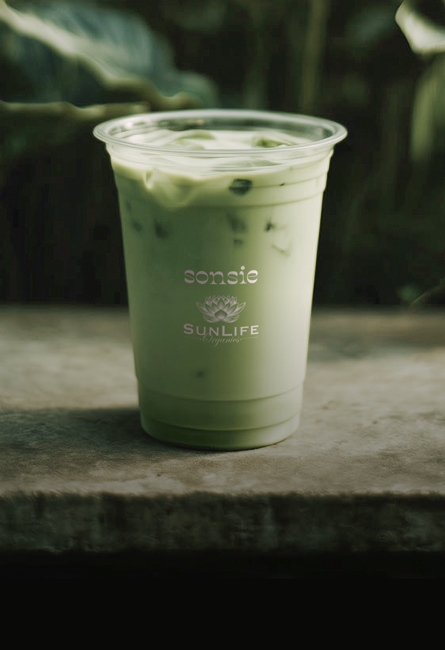 Sonsie x SunLife Organics Matcha for the Shopify pop-up.