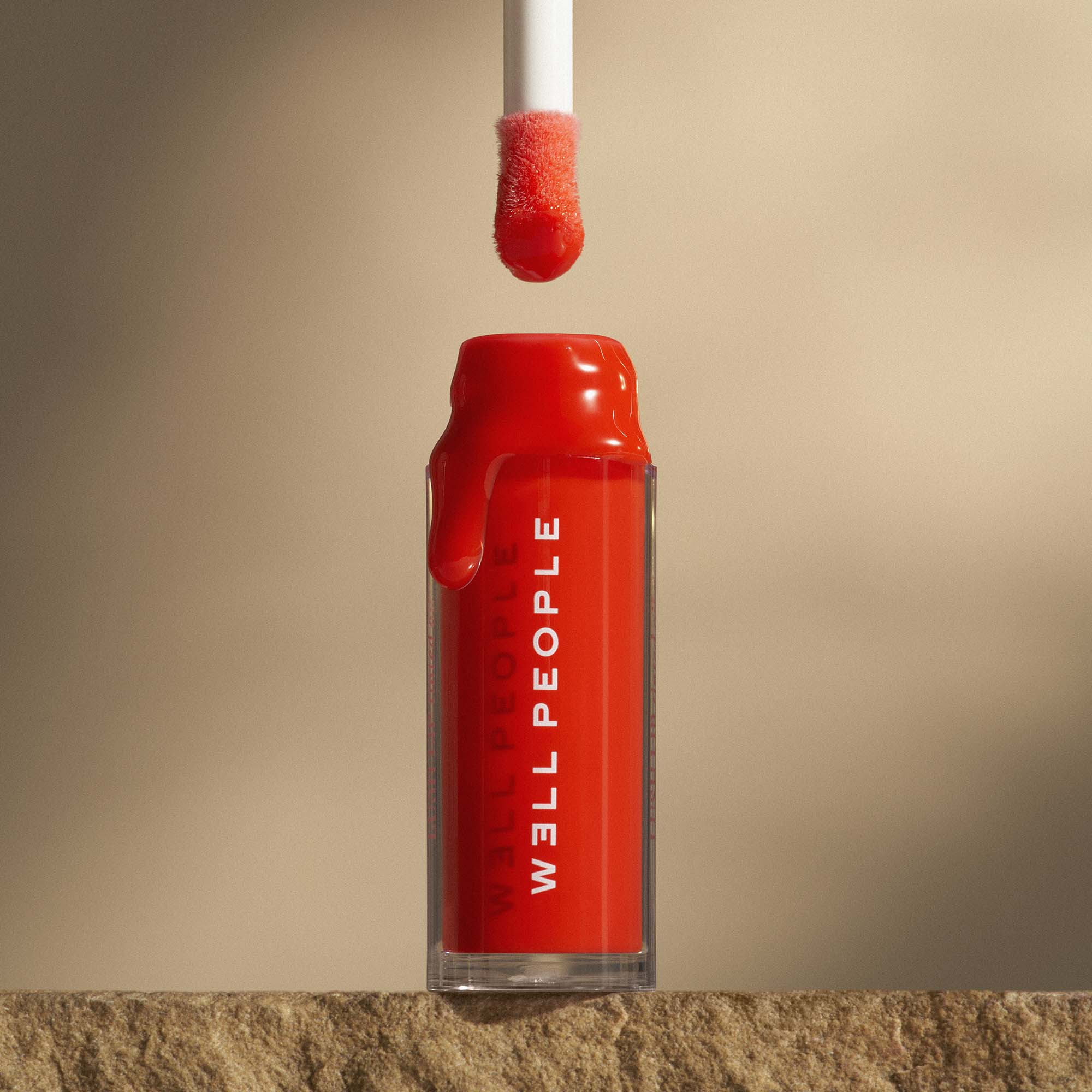 Well People -  Macro Shot of Lush Lip Tinted Oil - Wildflower  (33034), breast cancer awareness month 2025 merchandise and products