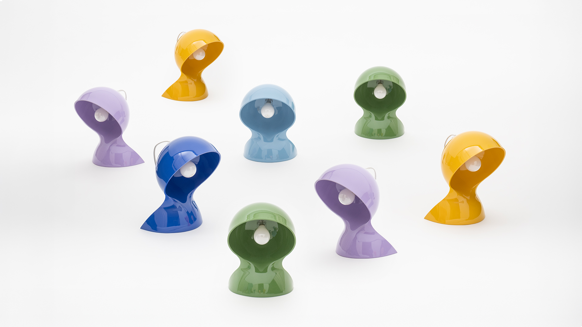 Artemide's Dalù by Vico Magistretti lamps