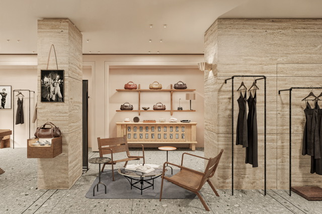 A rendering of Gérard Darel's Madison Avenue store, which will open in mid-November.
