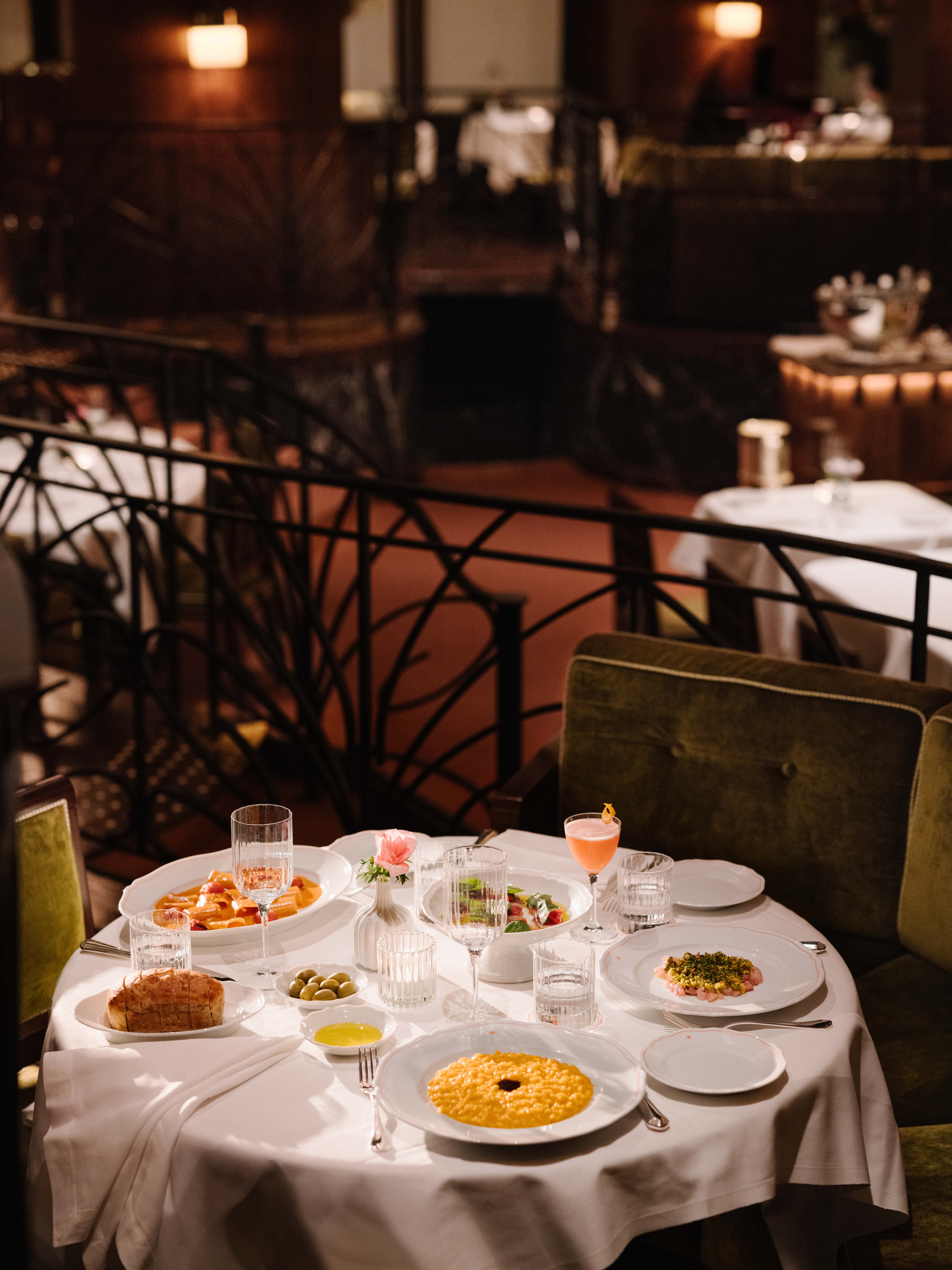 A first look inside the Sant Ambroeus' Paris outpost in Saint-Germain-des-Prés.