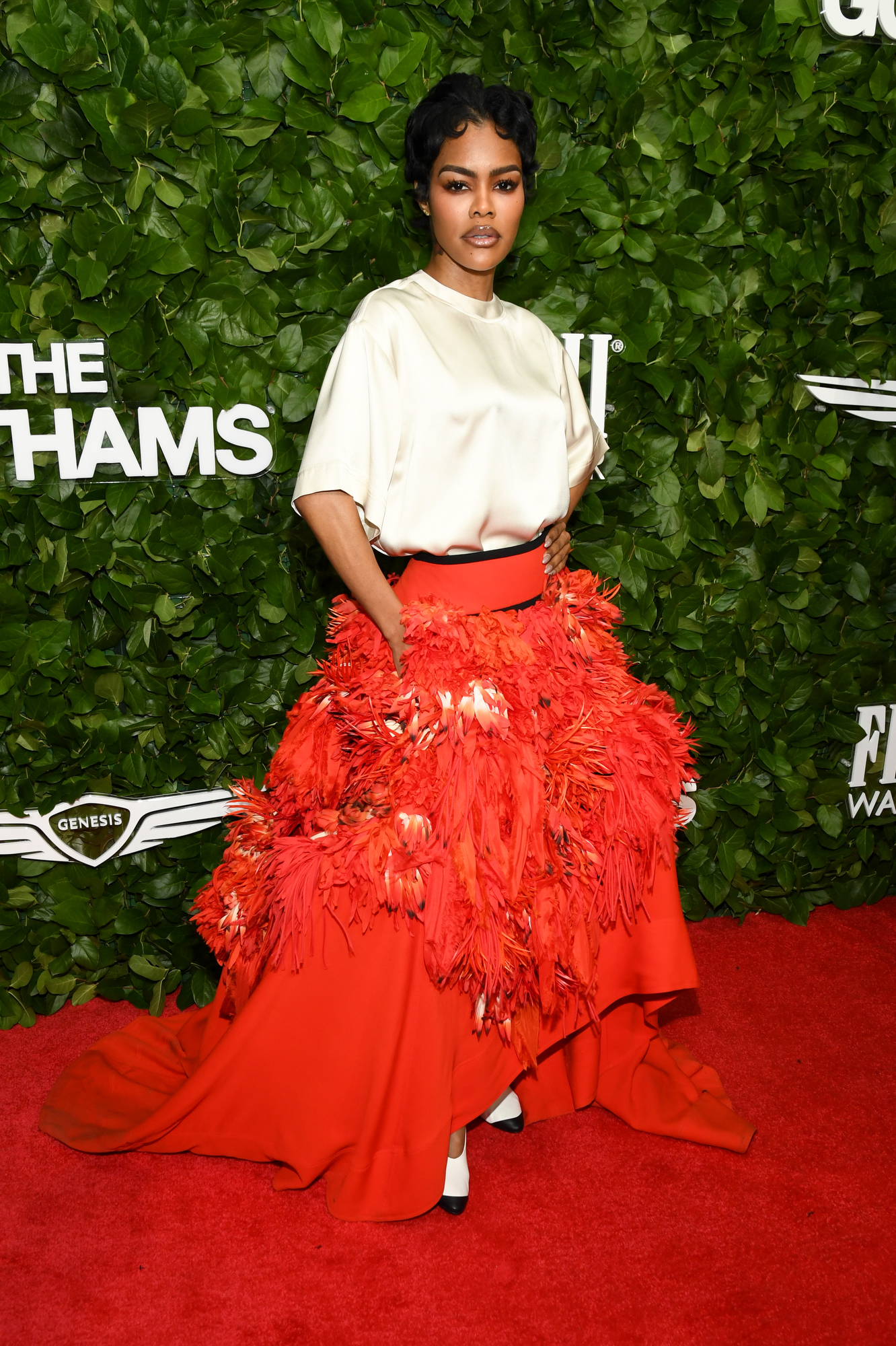Teyana Taylor at the 35th Annual Gotham Film Awards.
