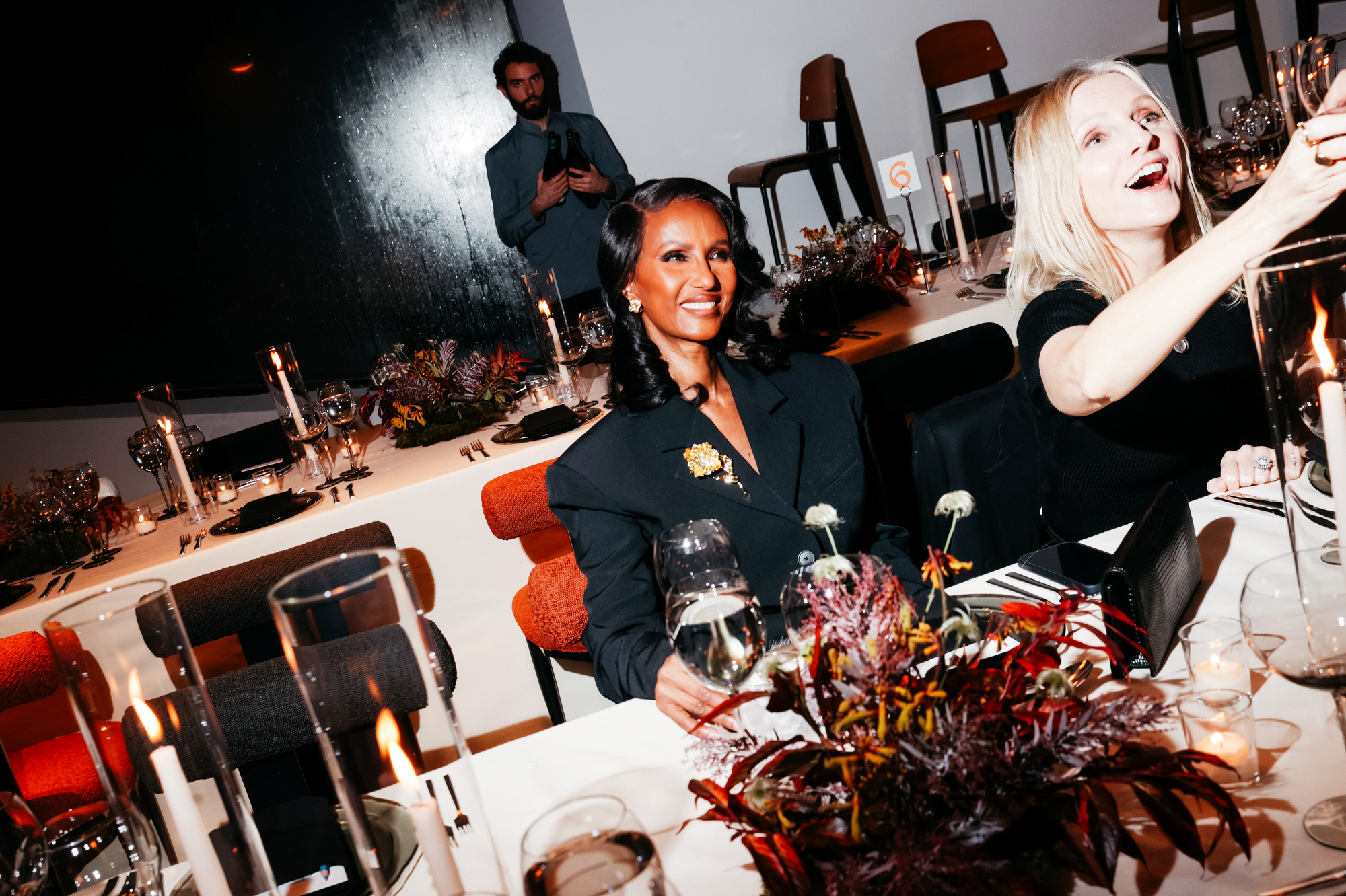 Iman and Laura Brown