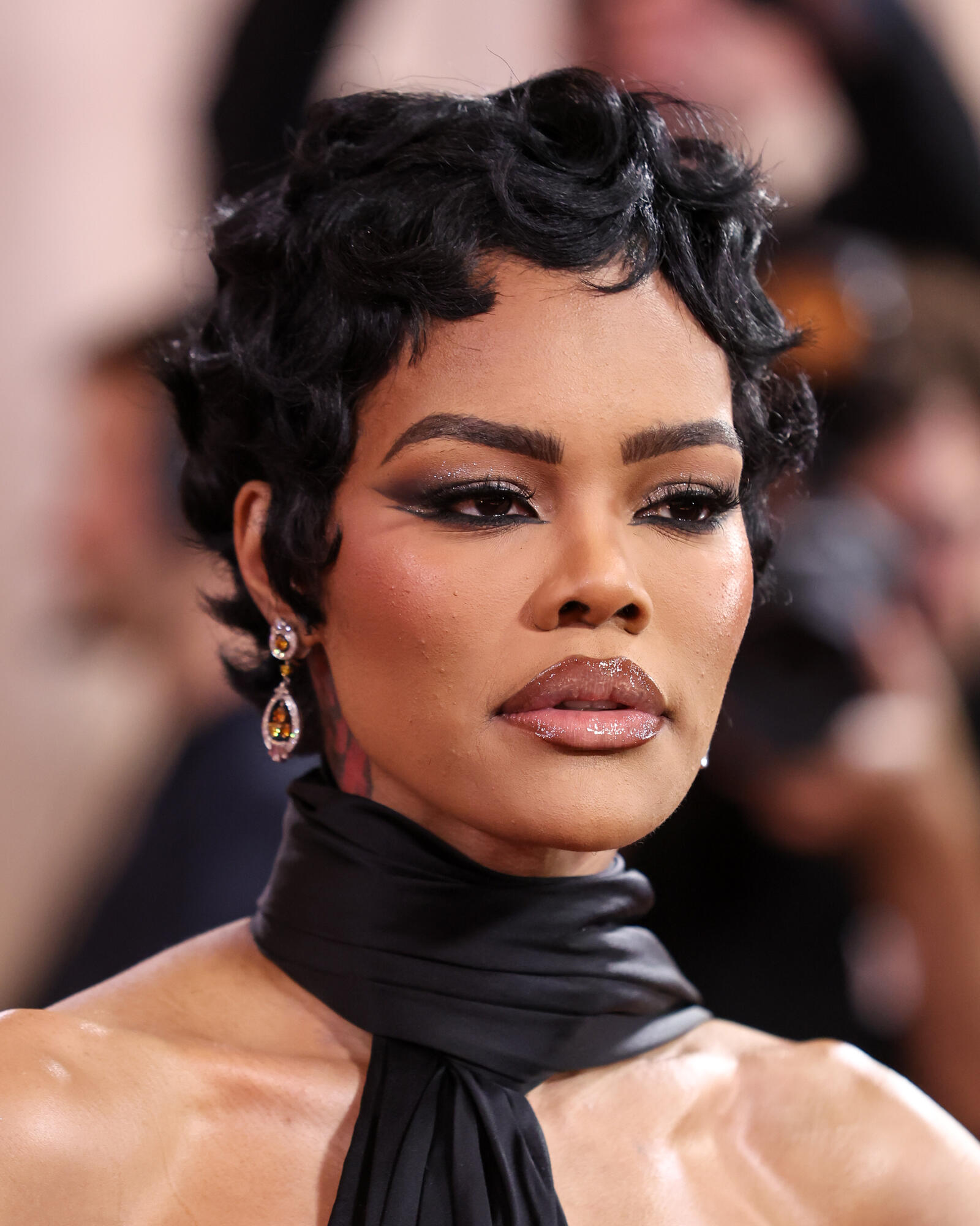 Teyana Taylor at the 83rd Annual Golden Globes held at The Beverly Hilton on January 11, 2026 in Beverly Hills, California.