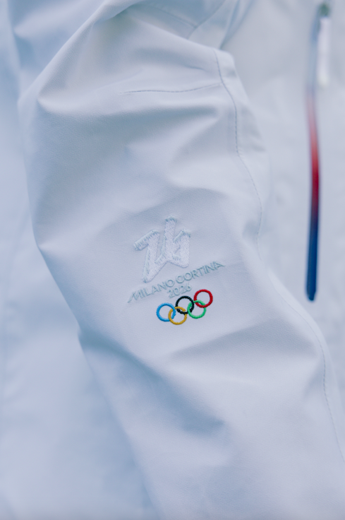 Details of the 66°North uniform designed for Team Iceland for the Milano Cortina 2026 Olympic, Paralympic Winter Games.