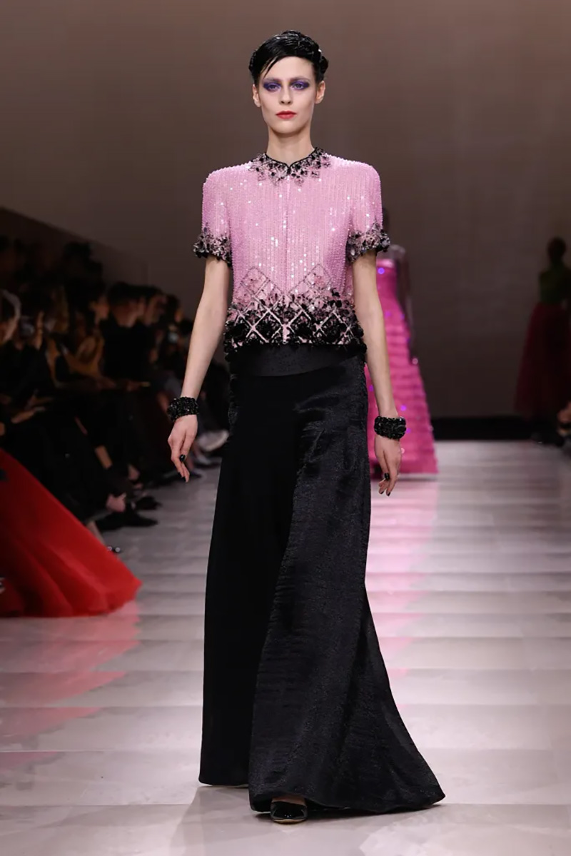 Armani Privé couture spring 2024 collection