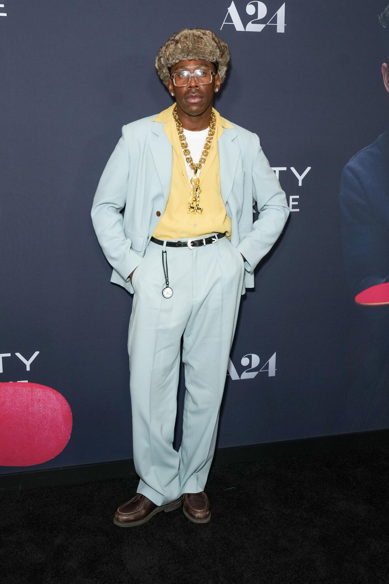 Tyler and The Creator at A24's "Marty Supreme" New York Premiere on December 16, 2025 in New York, New York.