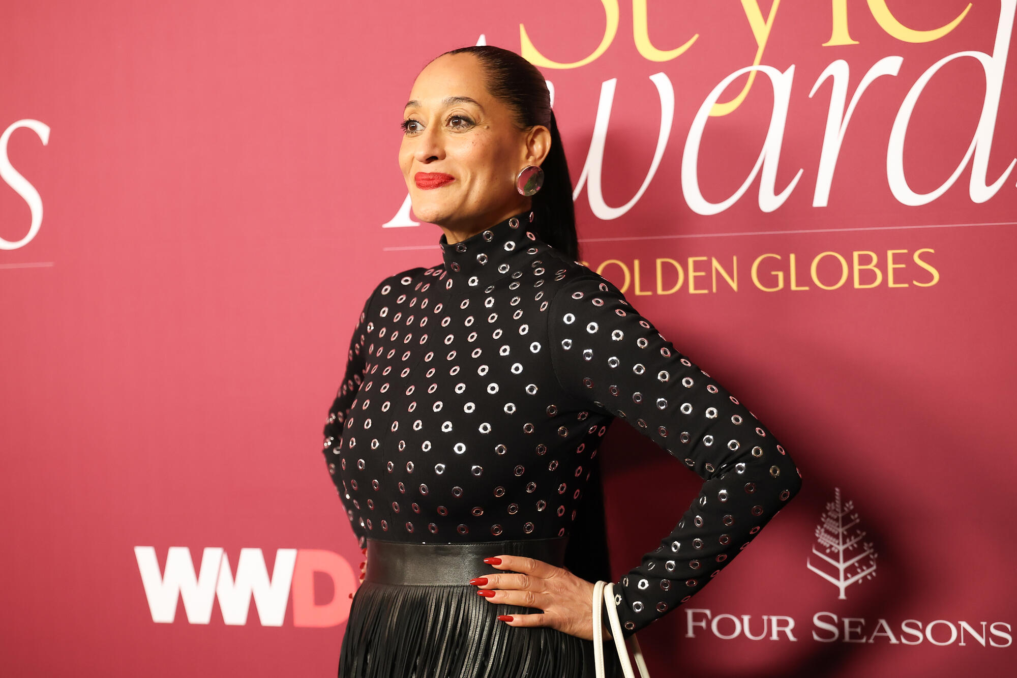 Tracee Ellis Ross at the WWD Style Awards held at the Four Seasons Hotel on January 03, 2025 in Los Angeles, California.
