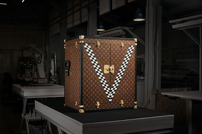 Louis Vuitton Formula 1 bespoke Trophy Trunk