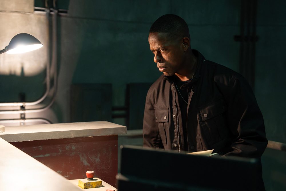 PARADISE - The Man Who Kept the Secrets - Xavier and Robinson race to find President Bradford’s murderer before it’s too late. (Disney/Brian Roedel) STERLING K. BROWN