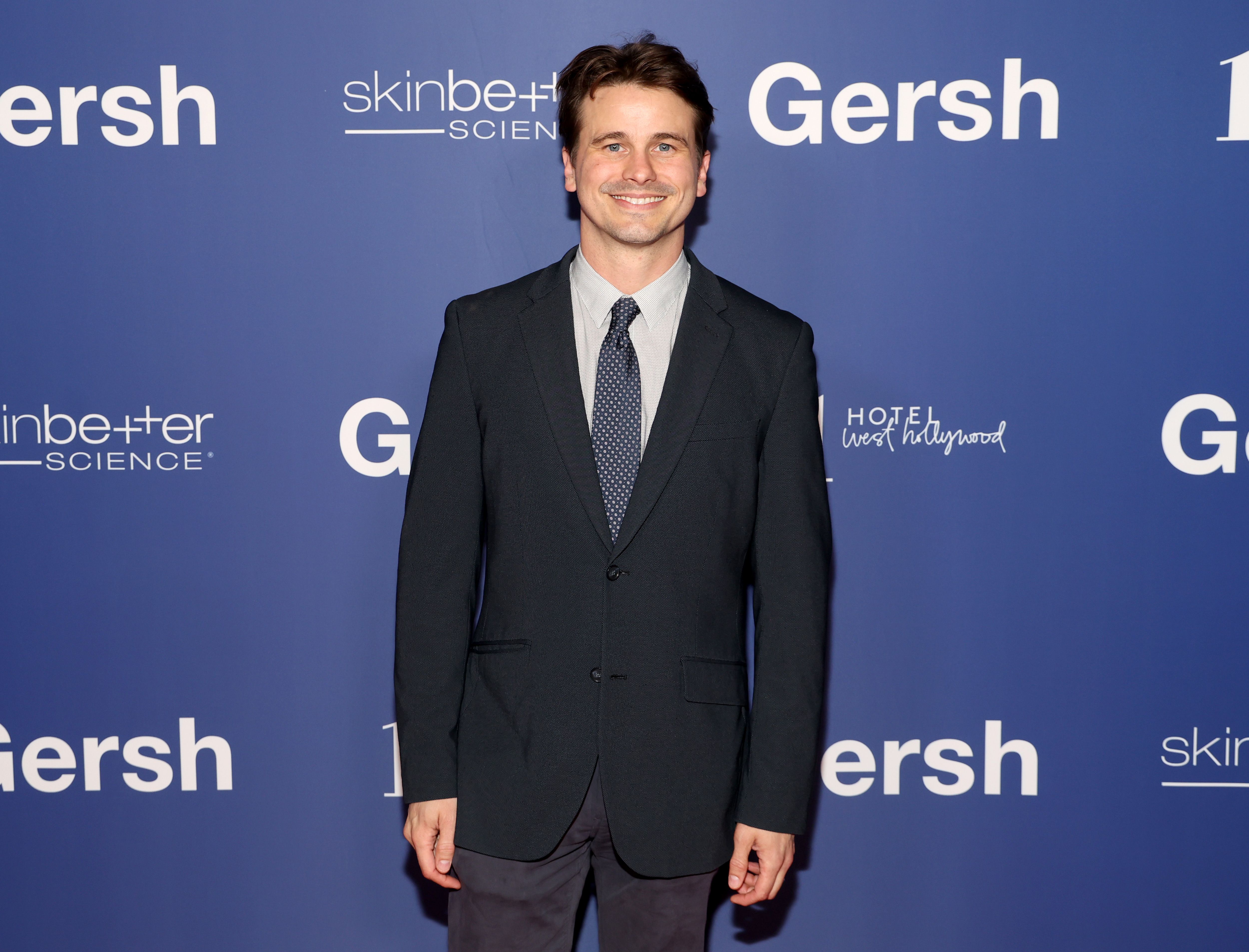 WEST HOLLYWOOD, CALIFORNIA - SEPTEMBER 11: Jason Ritter attends the Gersh 2025 Emmy Party, with Skinbetter Science, at 1 Hotel West Hollywood on September 11, 2025 in West Hollywood, California. (Photo by Phillip Faraone/Getty Images for Gersh)