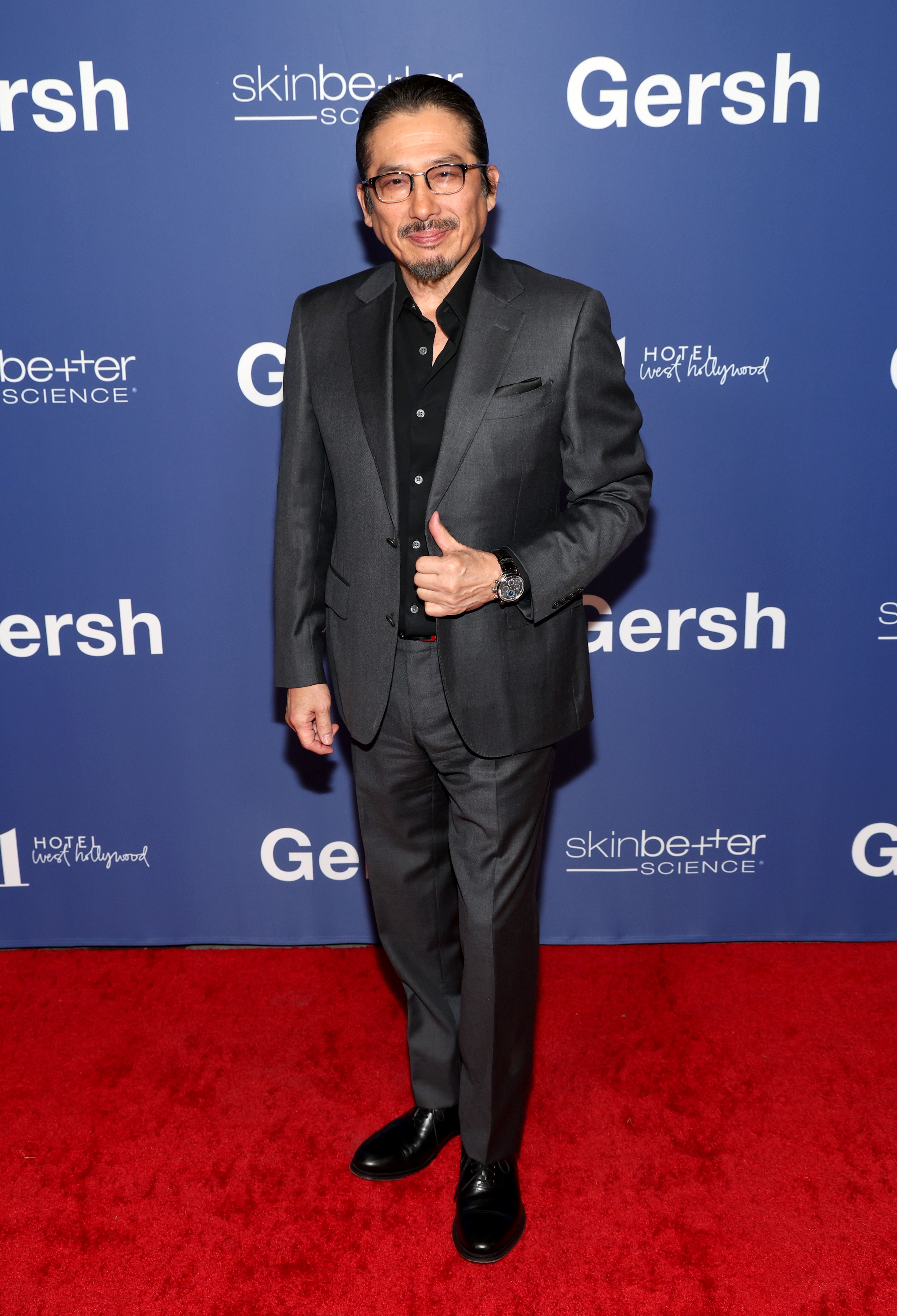 WEST HOLLYWOOD, CALIFORNIA - SEPTEMBER 11: Hiroyuki Sanada attends the Gersh 2025 Emmy Party, with Skinbetter Science, at 1 Hotel West Hollywood on September 11, 2025 in West Hollywood, California. (Photo by Phillip Faraone/Getty Images for Gersh)