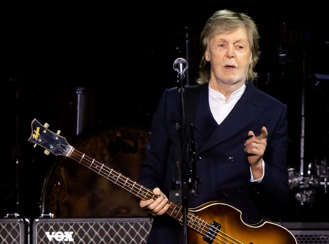 Paul McCartney performs at Acrisure Arena on September 29, 2025