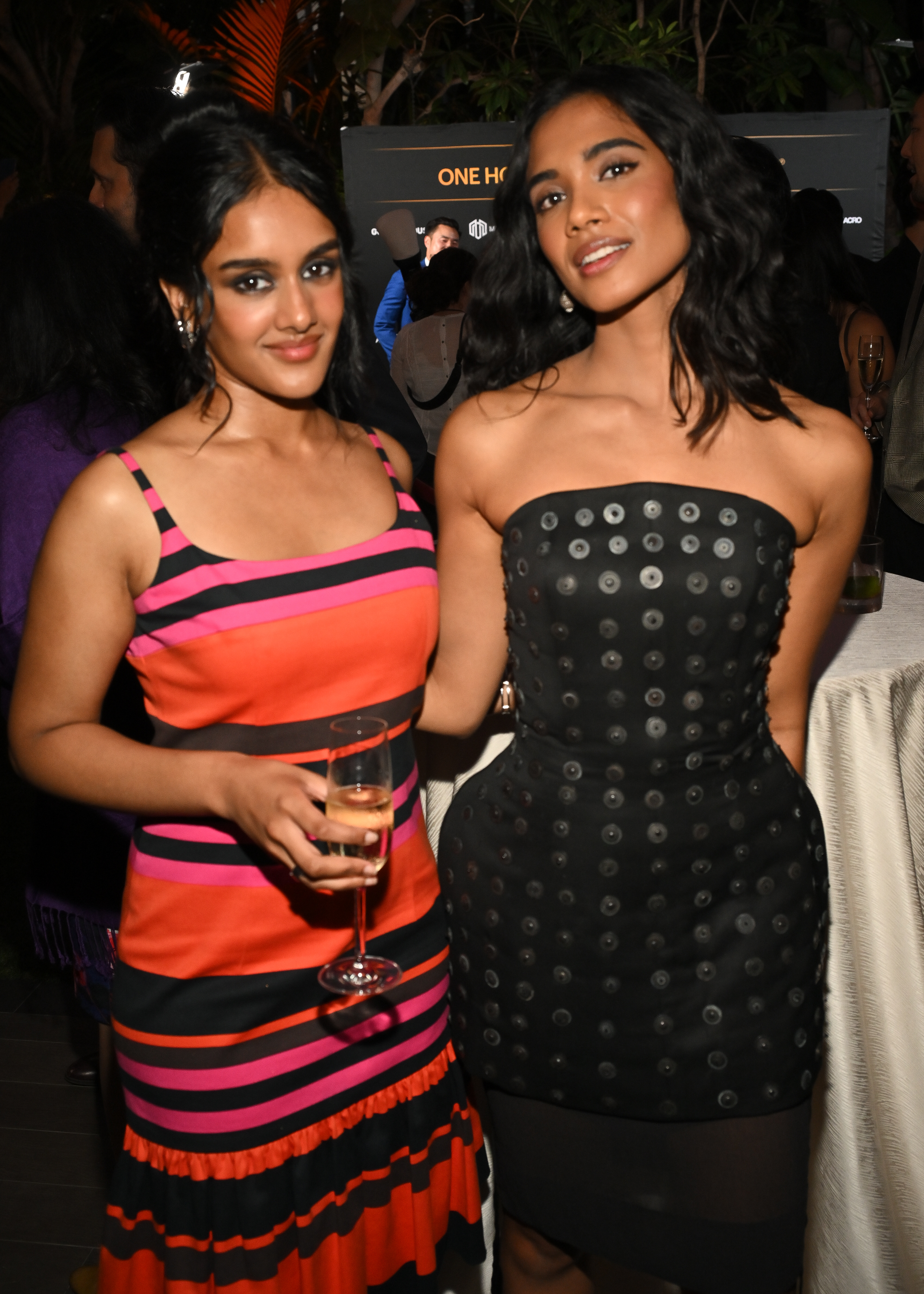 Shabana Azeez, Supriya Ganesh at the One Host Toast to the Emmys event held at the Four Seasons Los Angeles on September 11, 2025 in Los Angeles, California. (Photo by Michael Buckner/Variety via Getty Images)