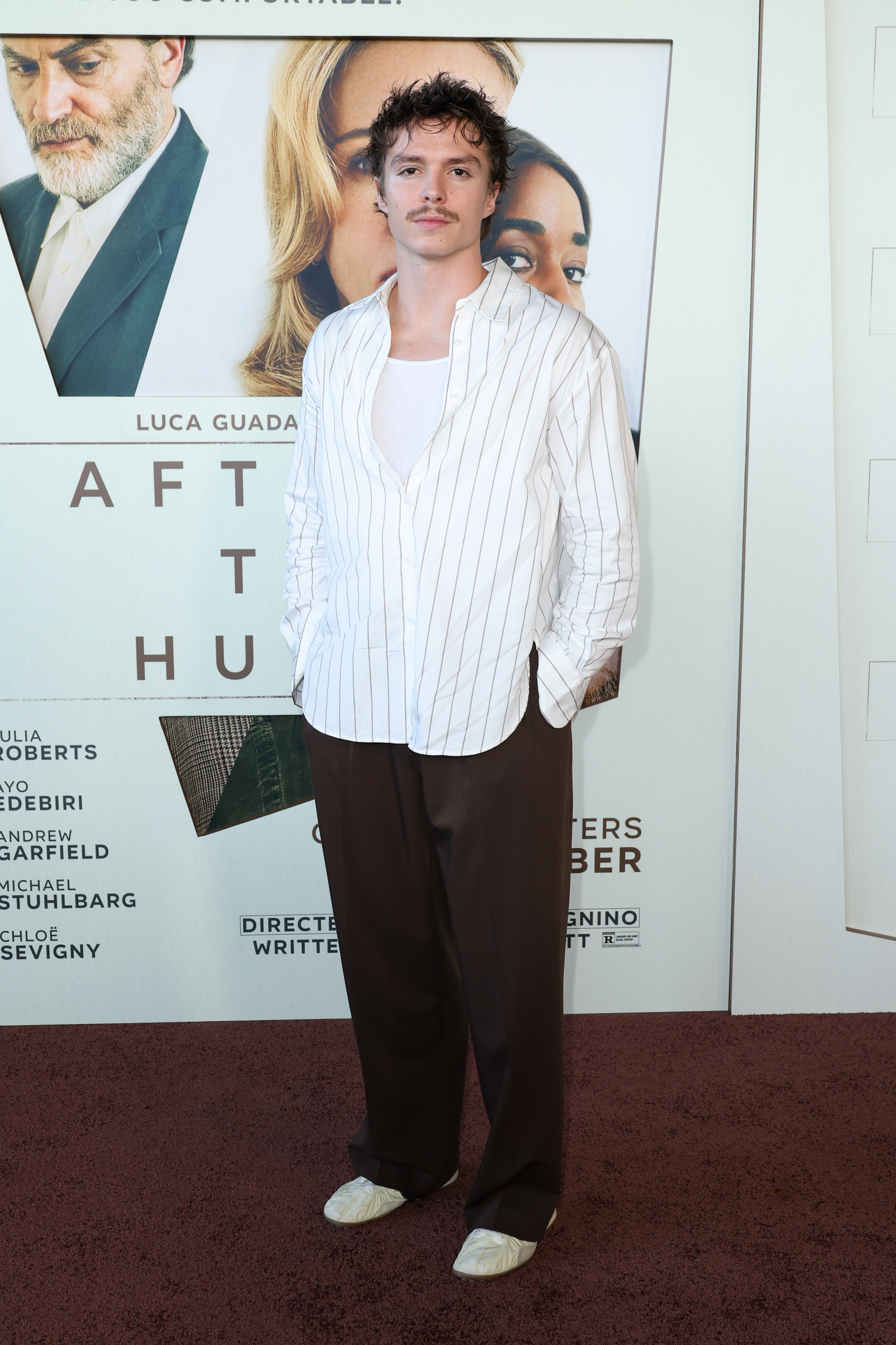 Nicholas Chavez at Amazon MGM's "After the Hunt" Los Angeles special screening held at the David Geffen Theatre at The Academy Museum on October 04, 2025 in Los Angeles, California. (Photo by JC Olivera/Variety via Getty Images)