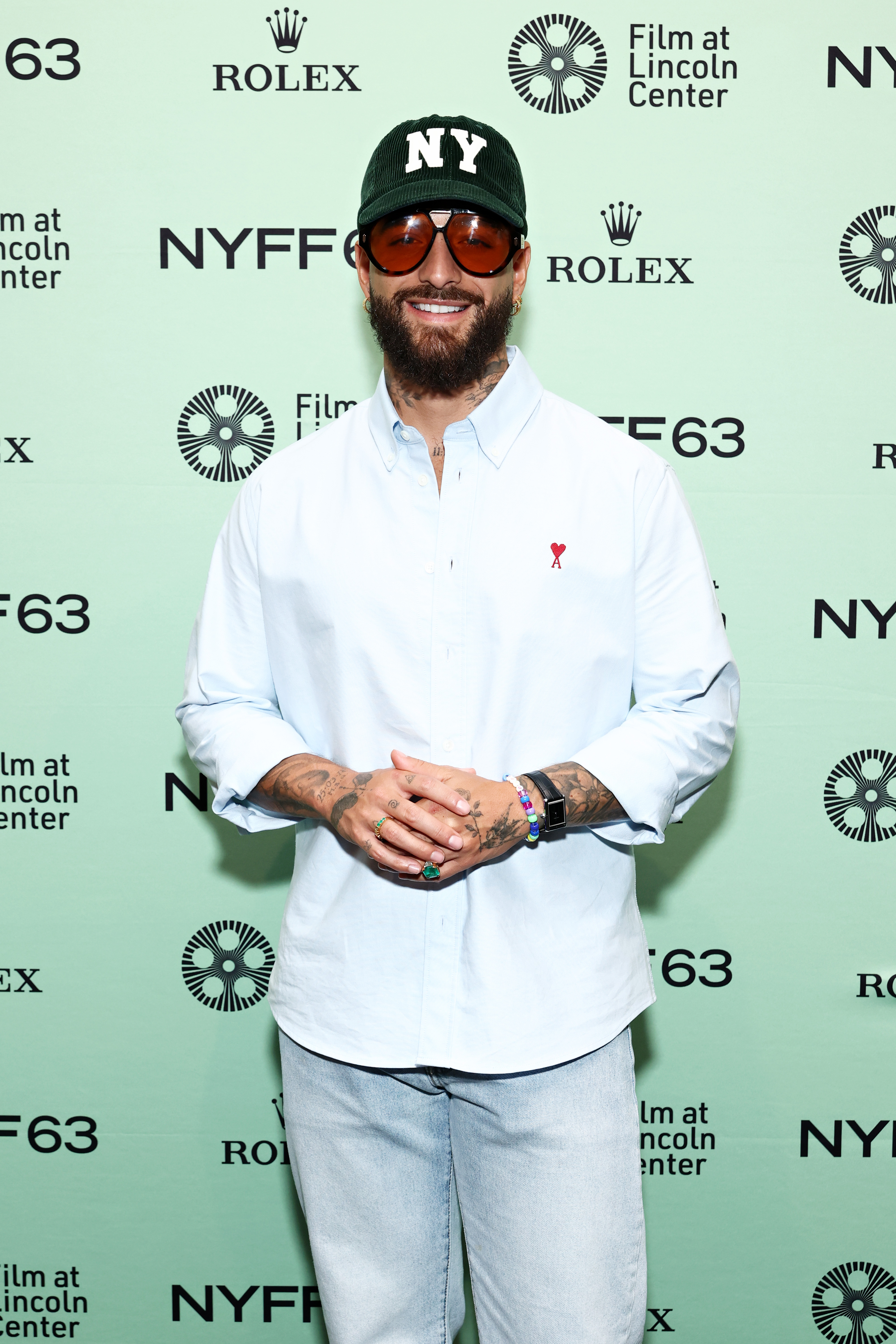 NEW YORK, NEW YORK - OCTOBER 04: Maluma attends "Barrio Triste" during 63rd New York Film Festival at The Film Society of Lincoln Center, Walter Reade Theatre on October 04, 2025 in New York City. ( (Photo by Cindy Ord/Getty Images for FLC)