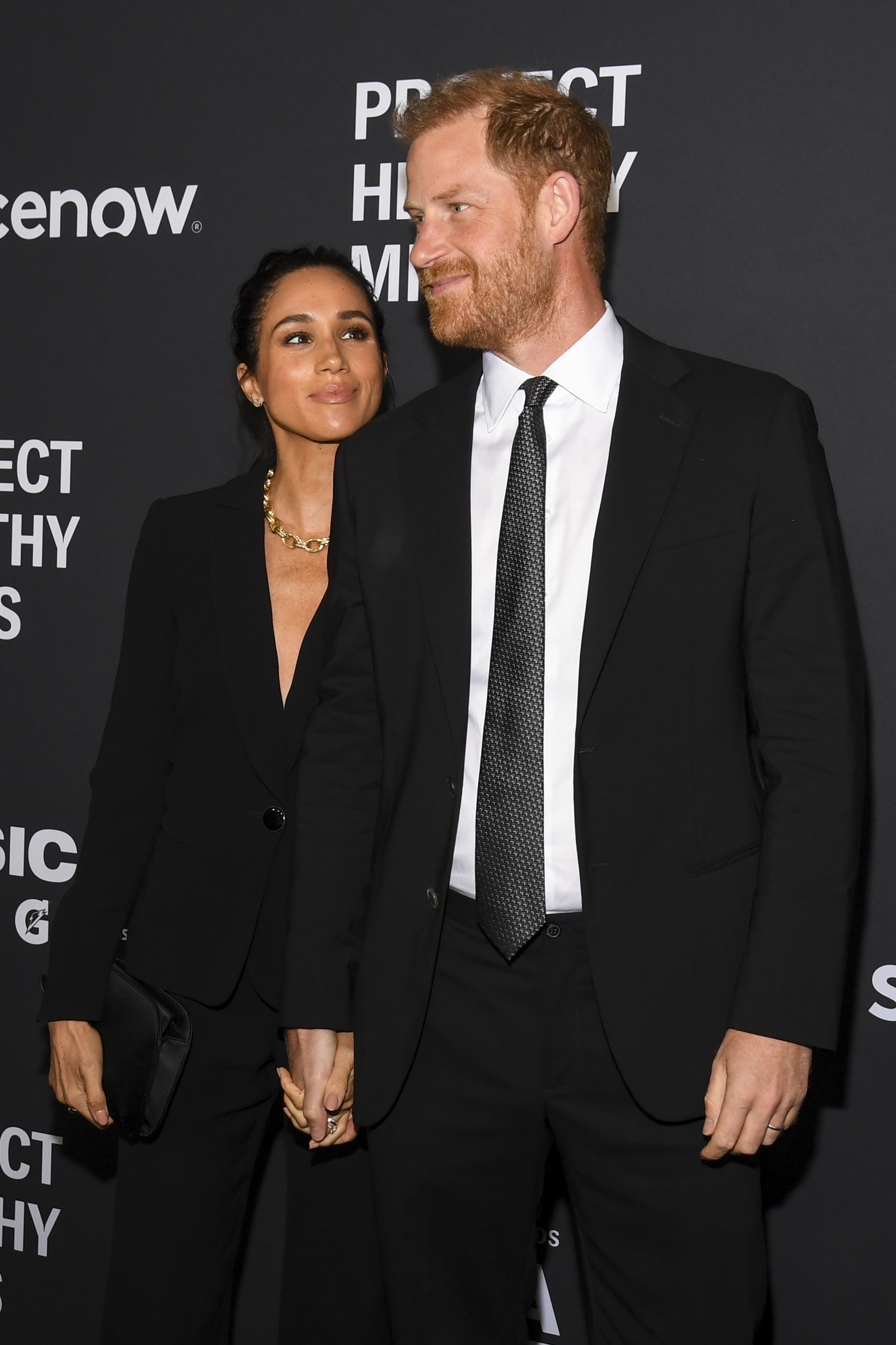 Meghan, Duchess of Sussex, Prince Harry, Duke of Sussex at Project Healthy Minds' World Mental Health Day Festival held at Spring Studios on October 10, 2025 in New York, New York. (Photo by Kristina Bumphrey/Variety via Getty Images)