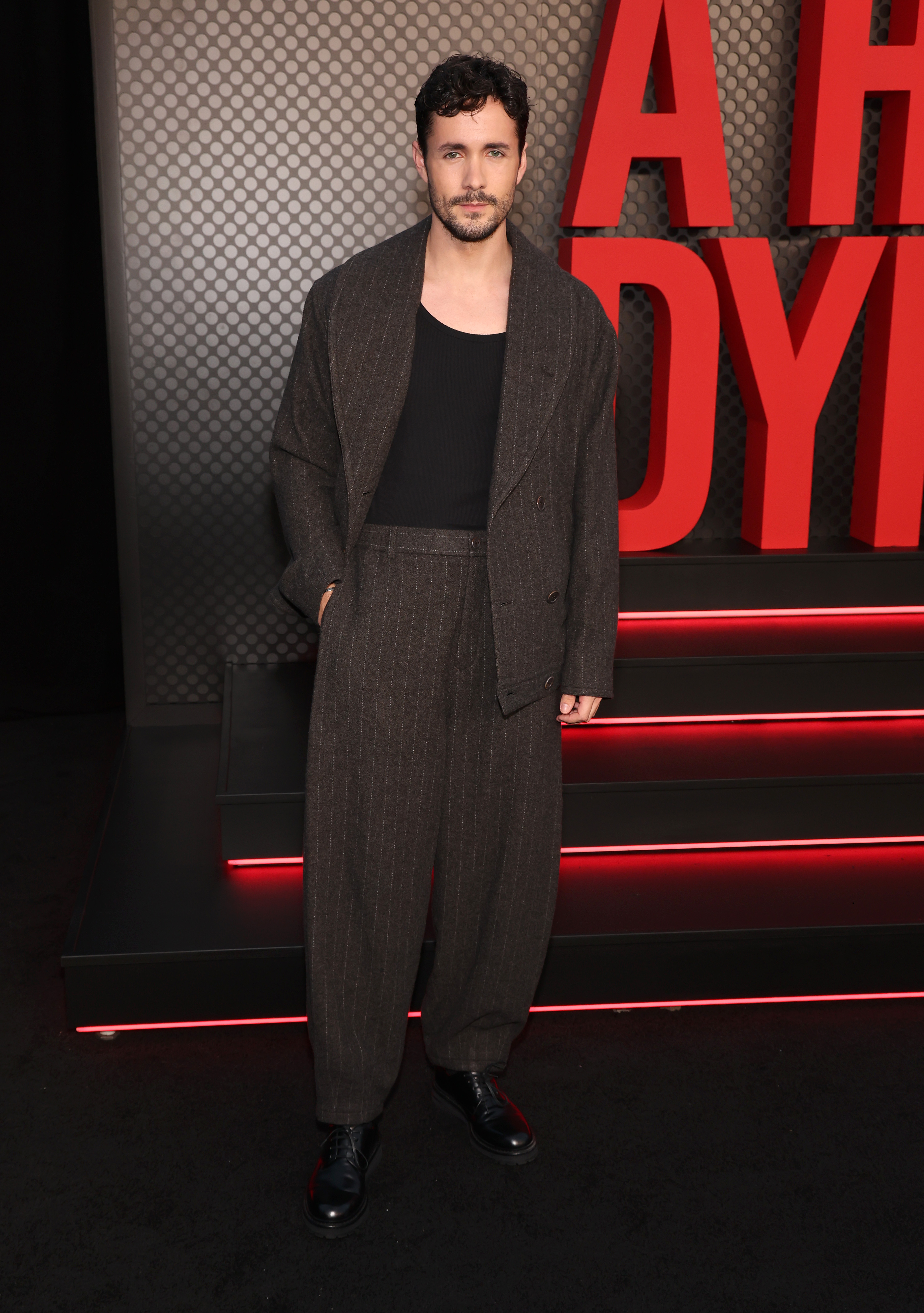 Jonah Hauer-King at Netflix's " A House of Dynamite" premiere held at The Egyptian Theatre Hollywood on October 09, 2025 in Los Angeles, California. (Photo by Jesse Grant/Variety via Getty Images)