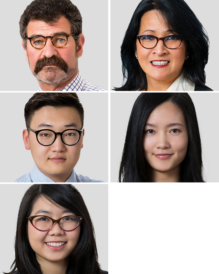Evan Bell, Liza de Leon, Yifan Yang, Carrie Zhao, Shue Zhu