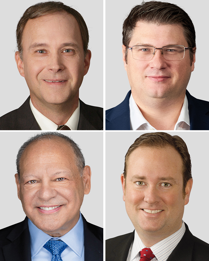 Joseph P. Callaghan, Mark Carter, Joseph Rust, Thomas F. Smith