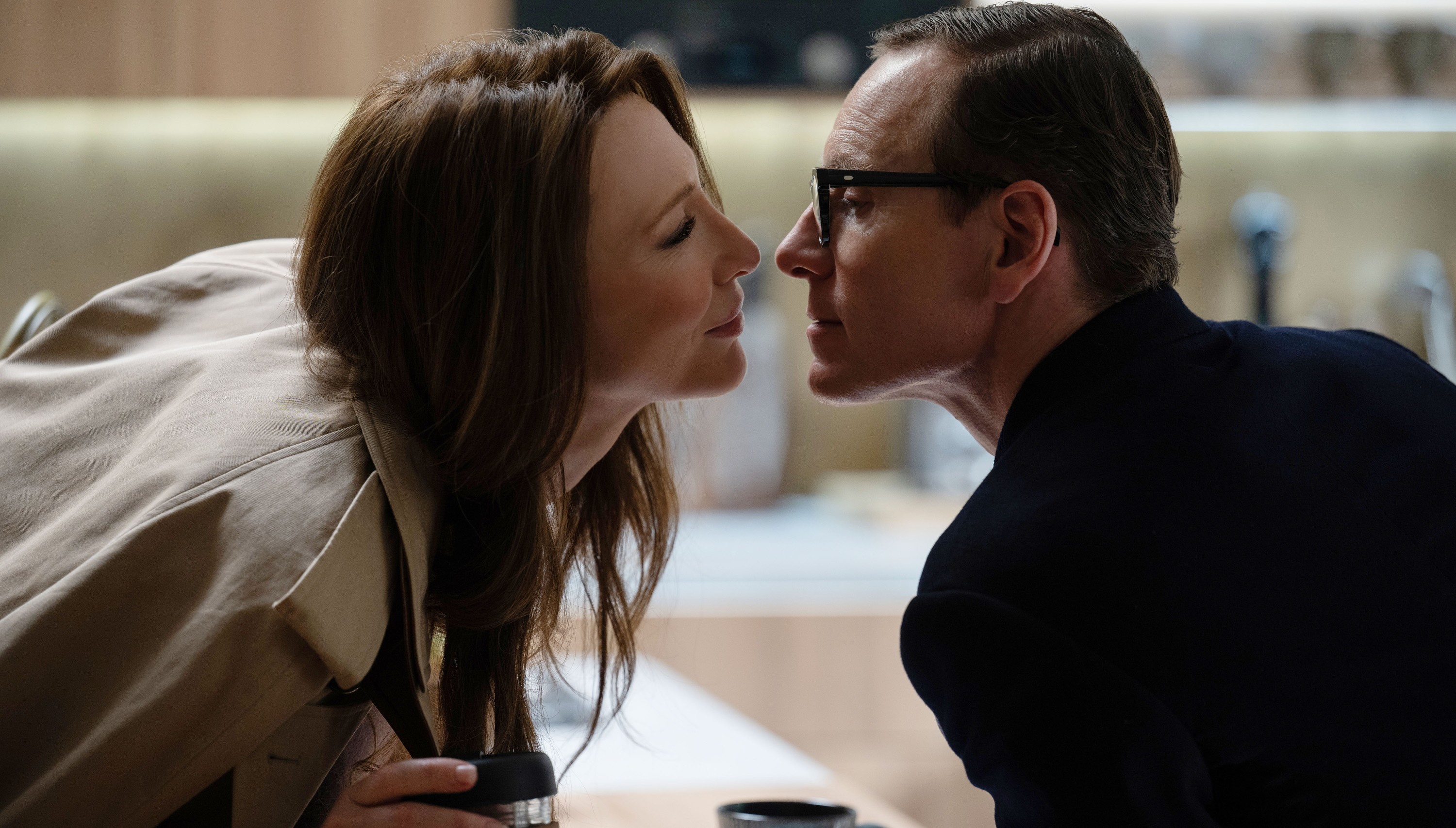 BLACK BAG, from left: Cate Blanchett, Michael Fassbender, 2025. ph: Claudette Barius / © Focus Features /Courtesy Everett Collection