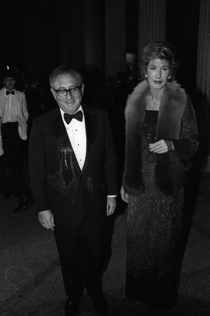 The scene during Diana Vreeland's 10th annual Costume Institute costume exhibit ball at the Metropolitan Museum of Art on December 8, 1981 in New York. Article title: 'Louise meets the Met