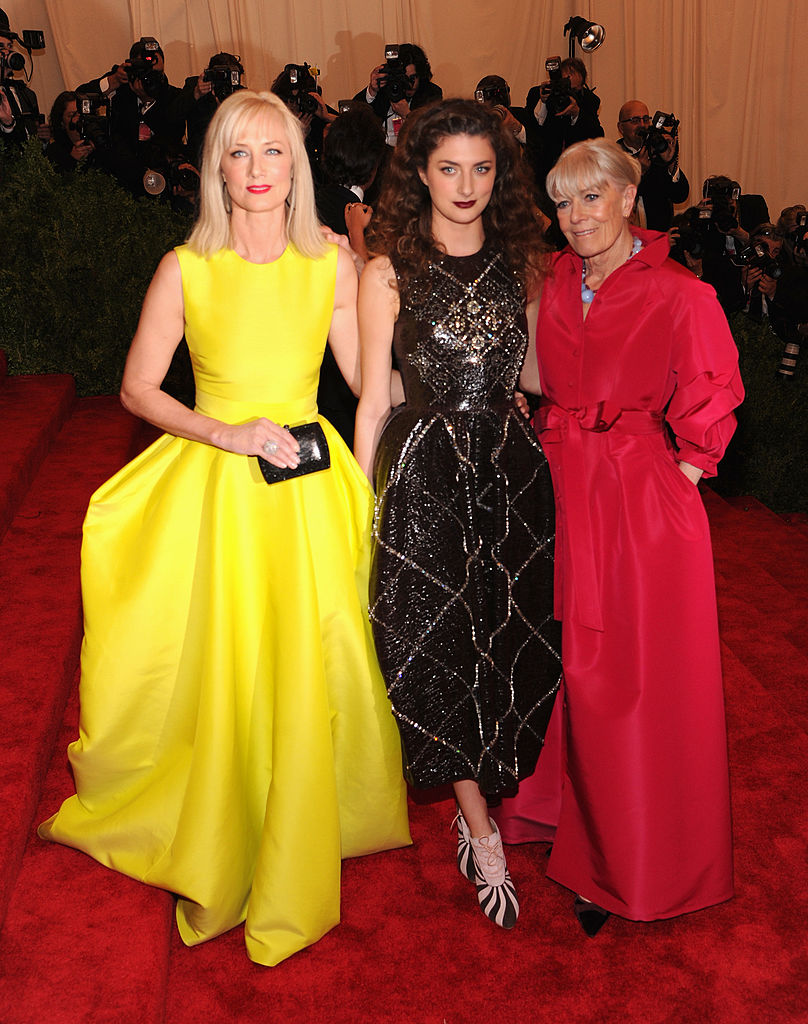 (L-R) Joely Richardson, Daisy Bevan, and Vanessa Redgrave attend the Costume Institute Gala for the