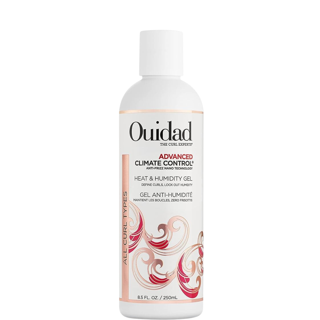 white bottle of hair gel