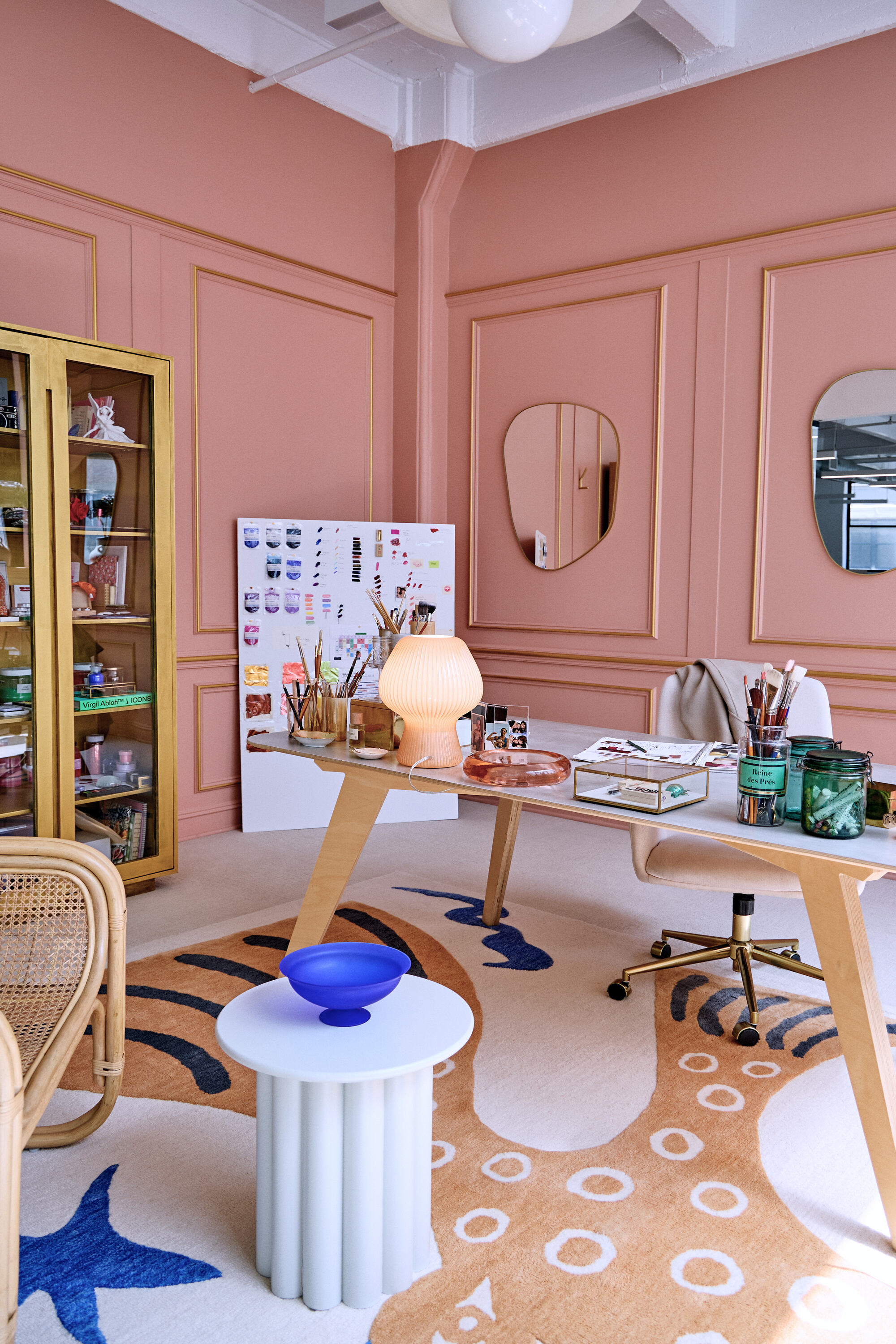 Inside Violette_Fr's art-filled Dumbo, New York outpost.