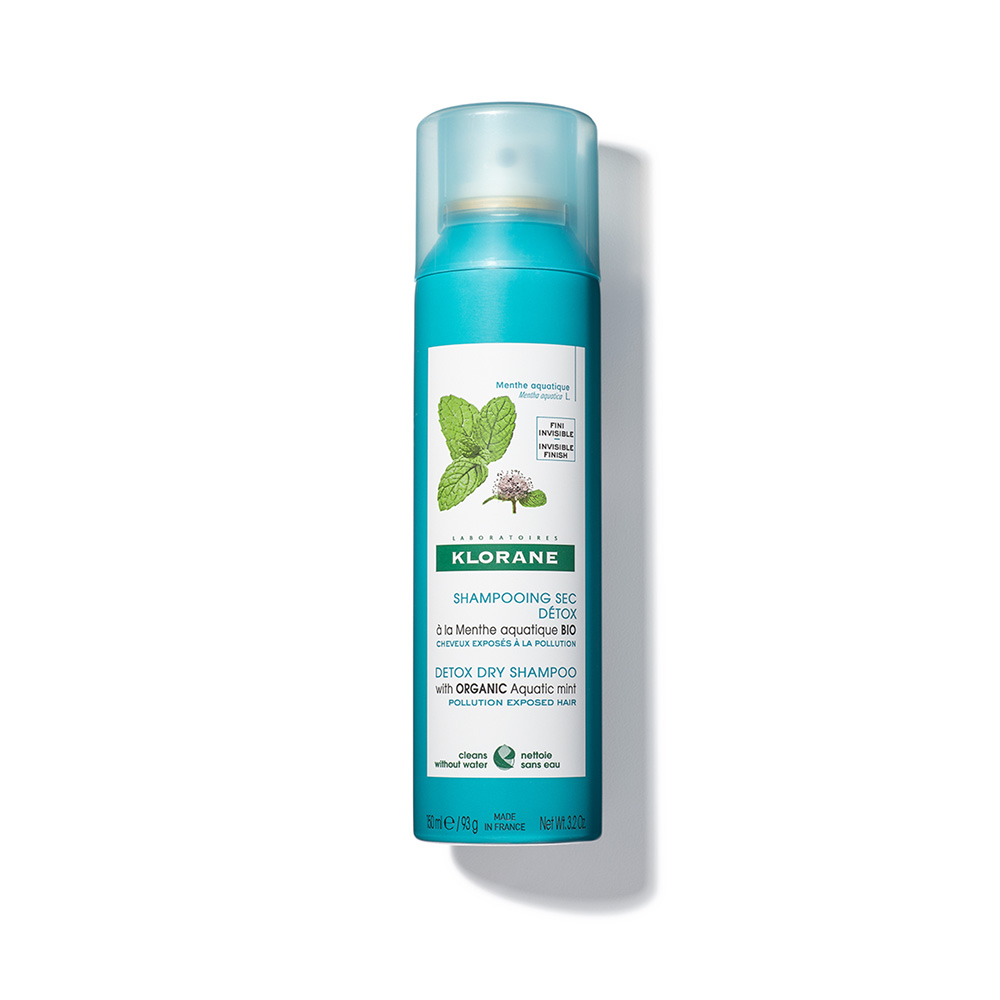 Klorane Detox Dry Shampoo With Aquatic Mint