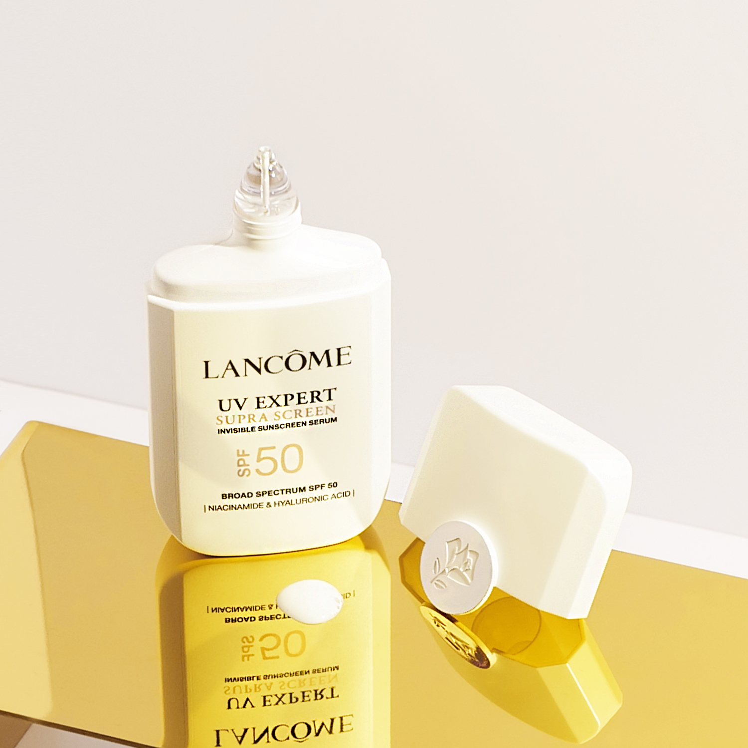 Lancôme Supra Screen Invisible Serum Sunscreen SPF 50+, tested by WWD editors.