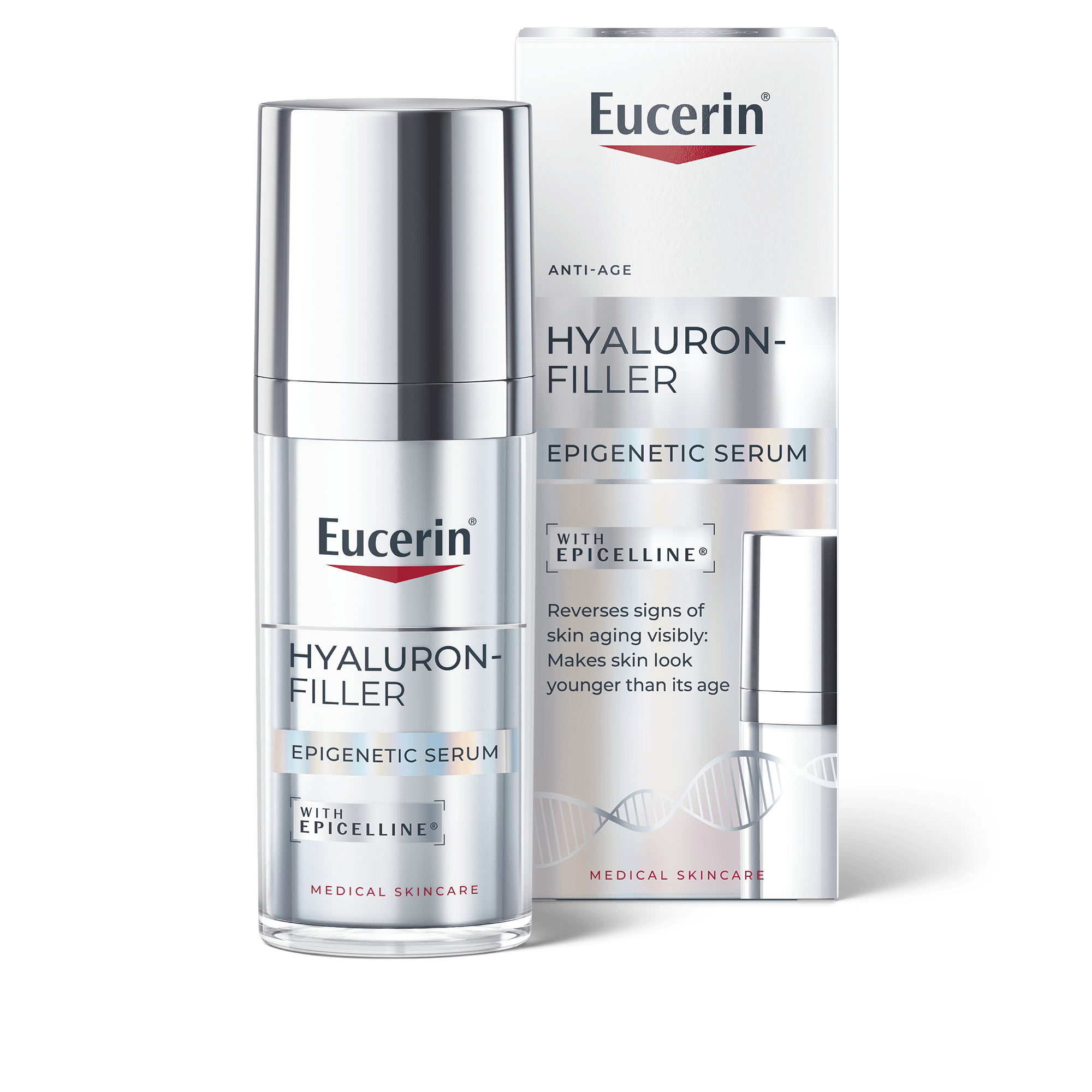 Eucerin's Hyaluron-Fill Epigenetic Serum with Epicelline