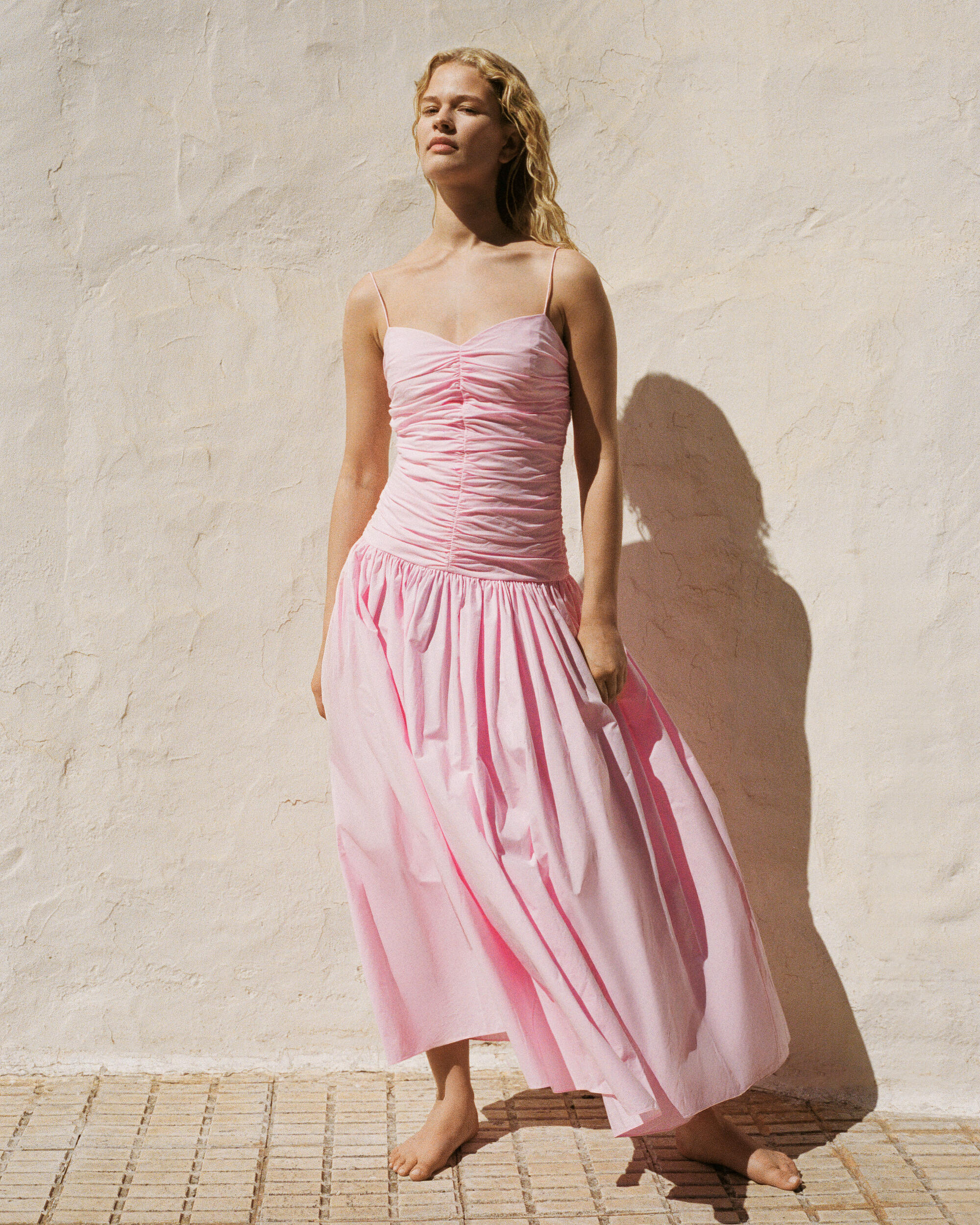 A look from Matteau x Moda Operandi's exclusive collaboration.