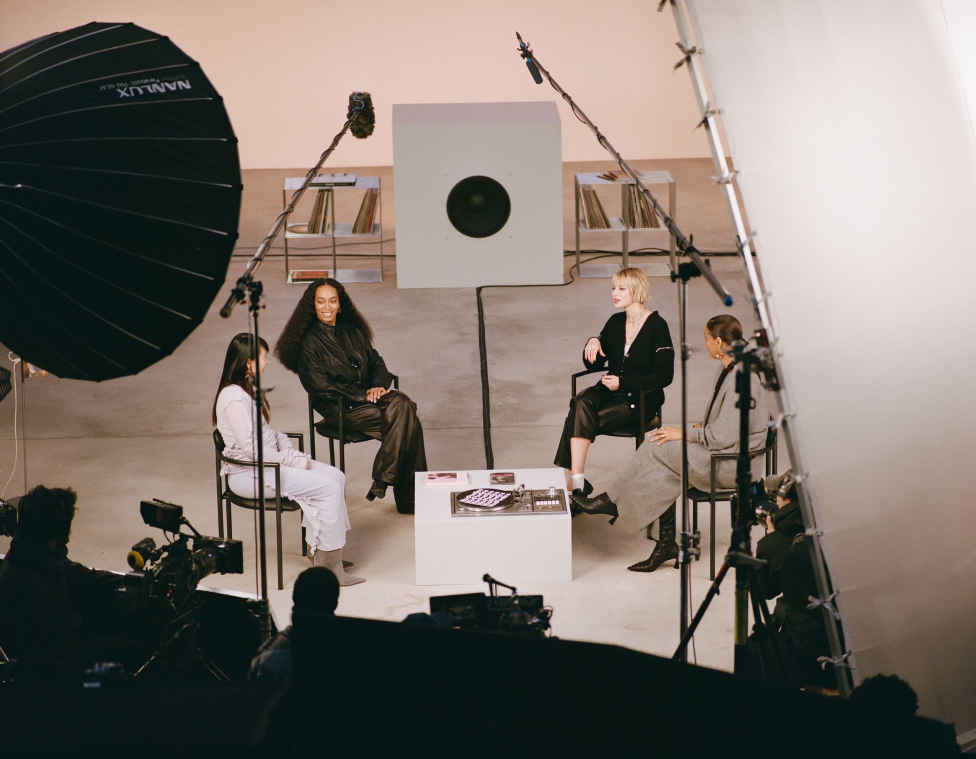 From the making-of Chanel's "Taking a Chance in Music."