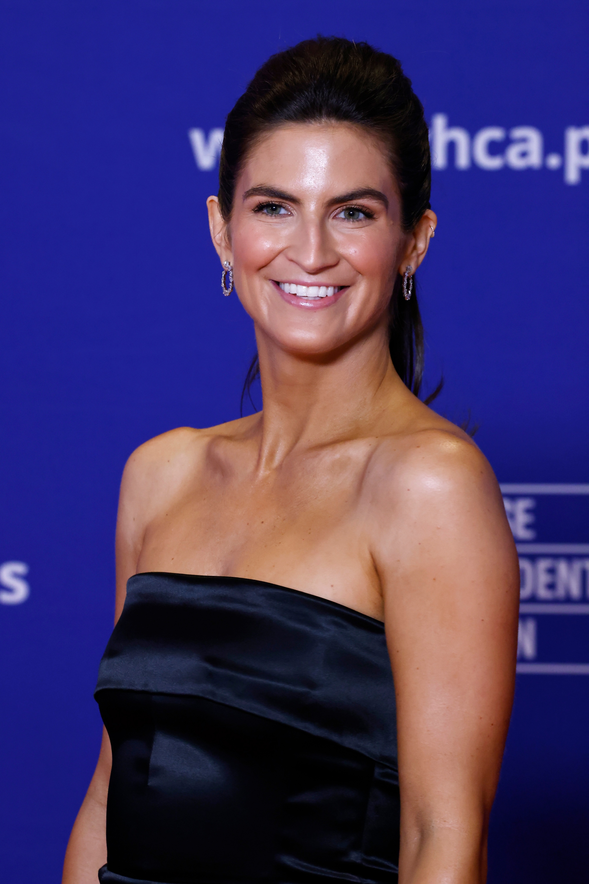 Kaitlan Collins at the 2025 White House Correspondents' Dinner.