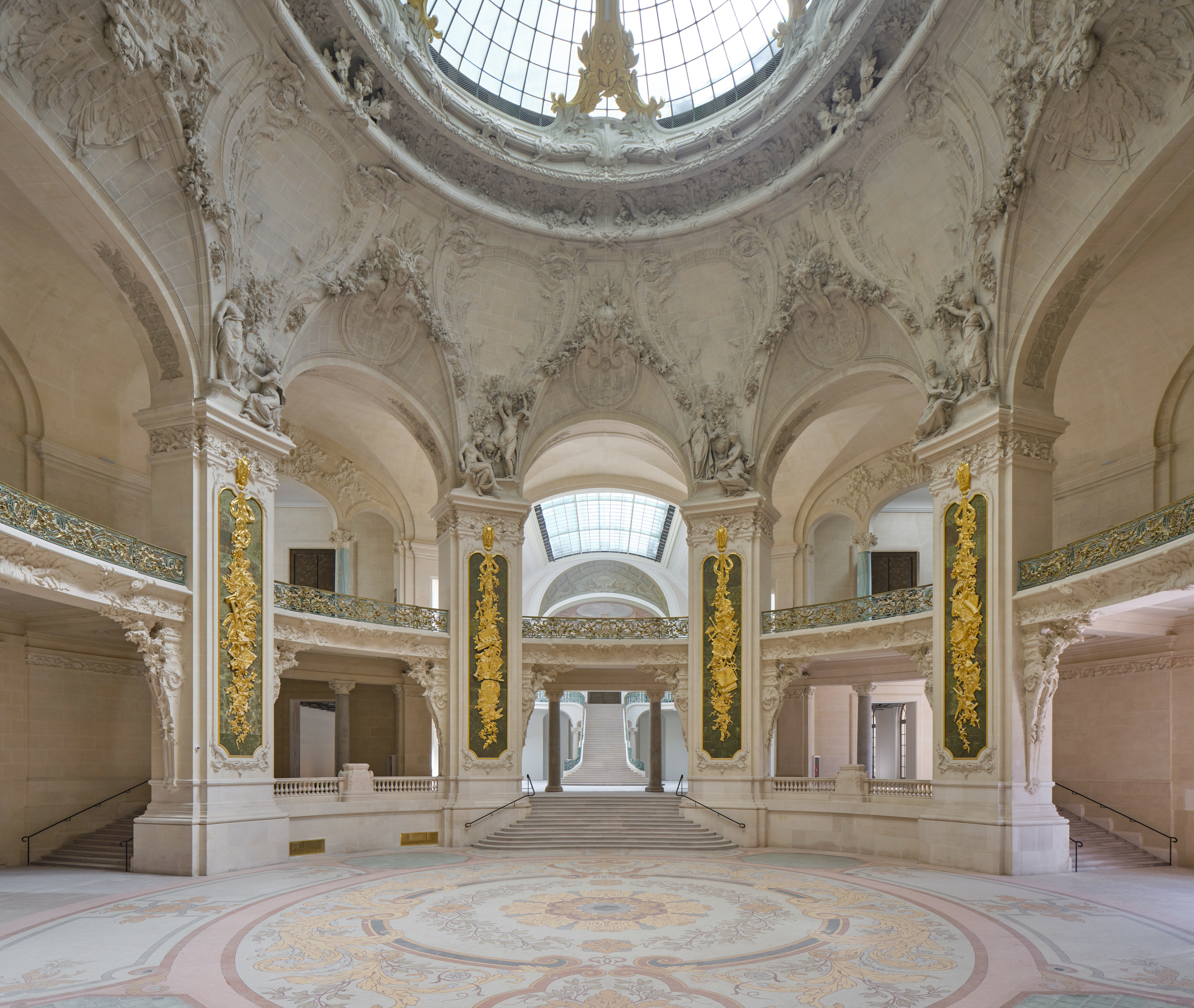 The Rotonde d’Antin at the renovated Grand Palais in Paris.
