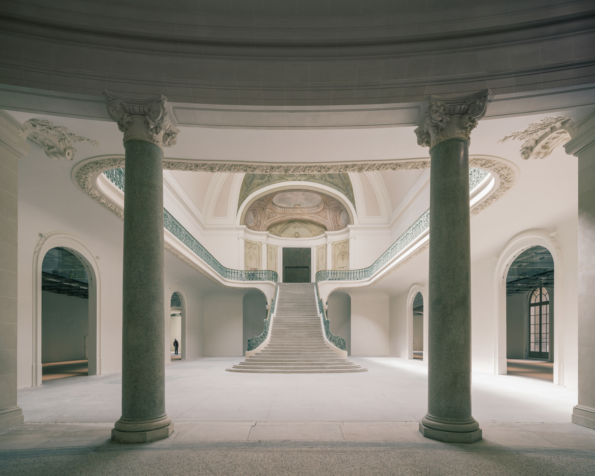 The south side of the Palais d’Antin at the renovated Grand Palais in Paris.