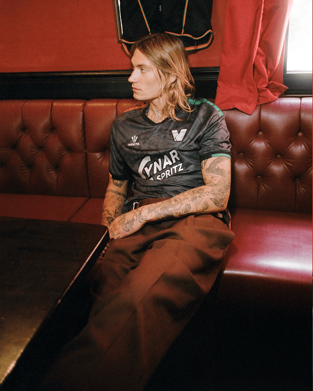 The Venezia FC and Nocta 2025-2026 home jersey campaign starring Space Idol.