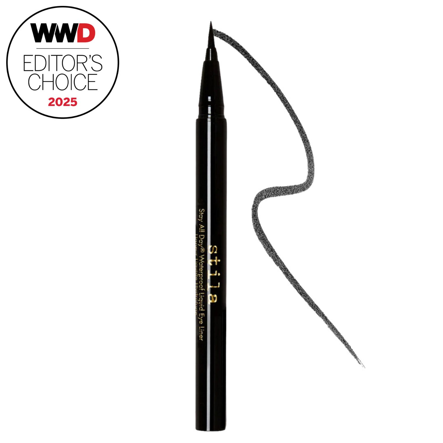 black waterproof eyeliner