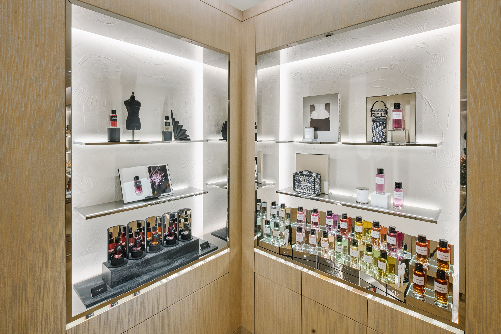 The boutique inside the House of Dior New York's spa.