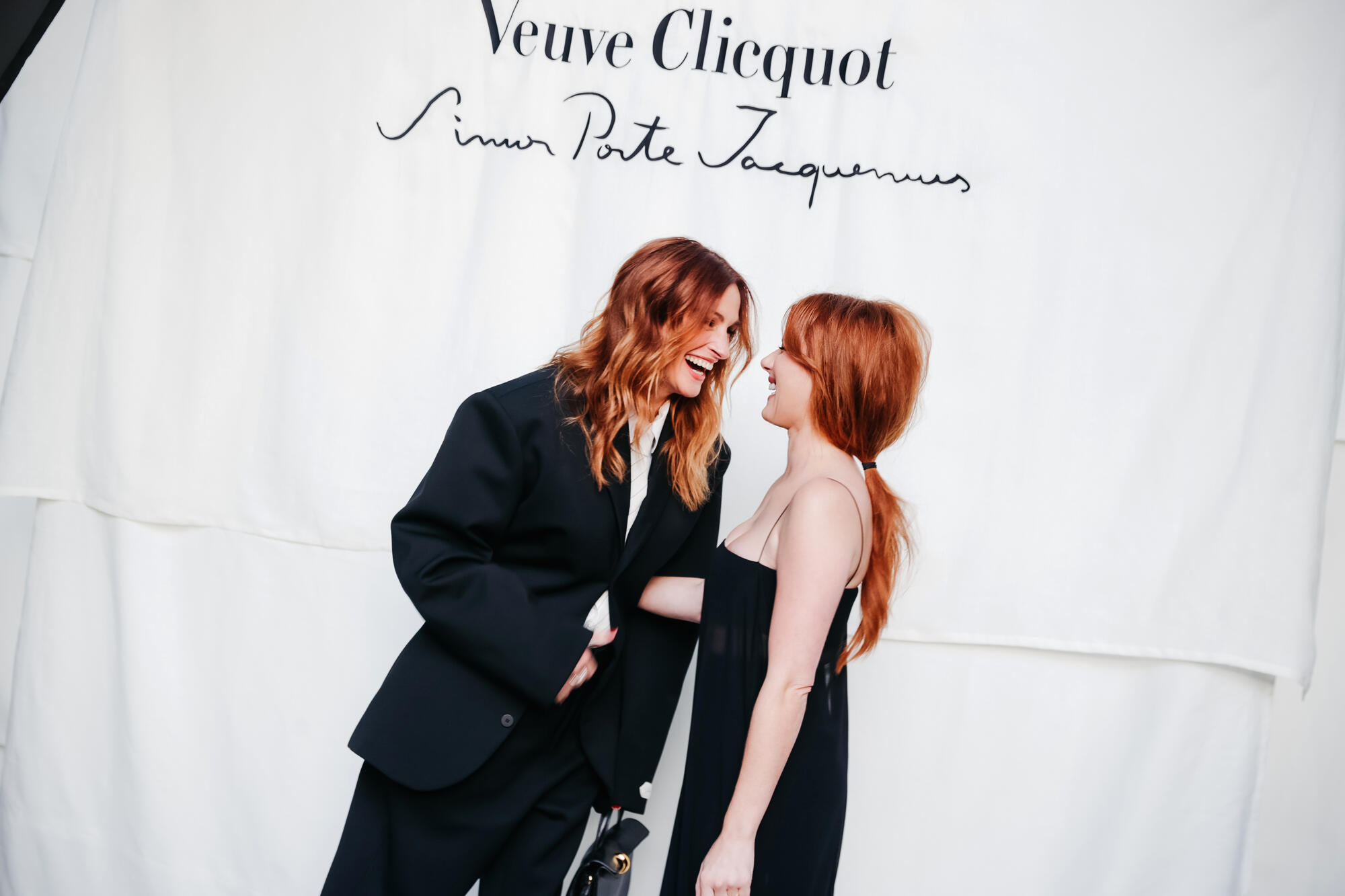 Julia Roberts, Emma Roberts at Jacquemus x Veuve Dinner held at the Central Park Boathouse during New York Fashion Week on September 09, 2025 in New York, New York.