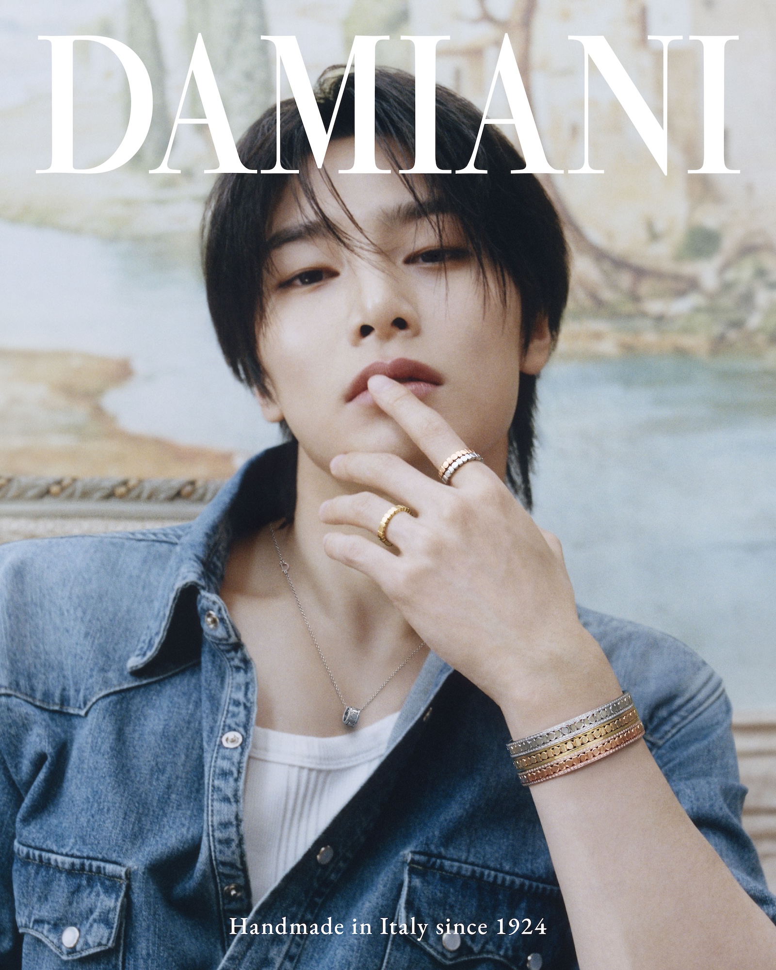 Stray Kids' I.N fronts the latest Damiani ad campaign.