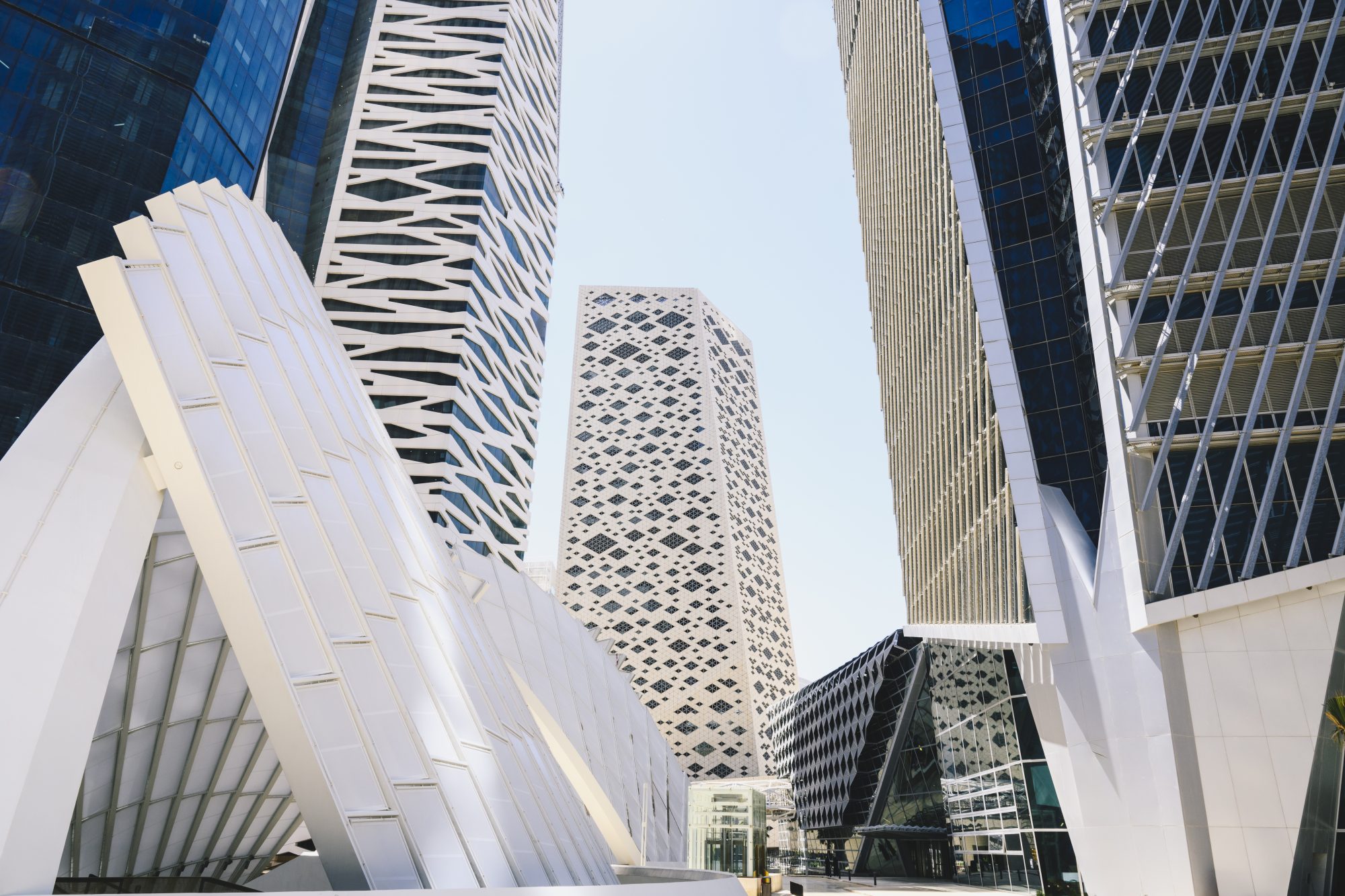 Development of district located in Al Aqiq neighborhood of Riyadh began in 2007, providing office, residential, and retail space.