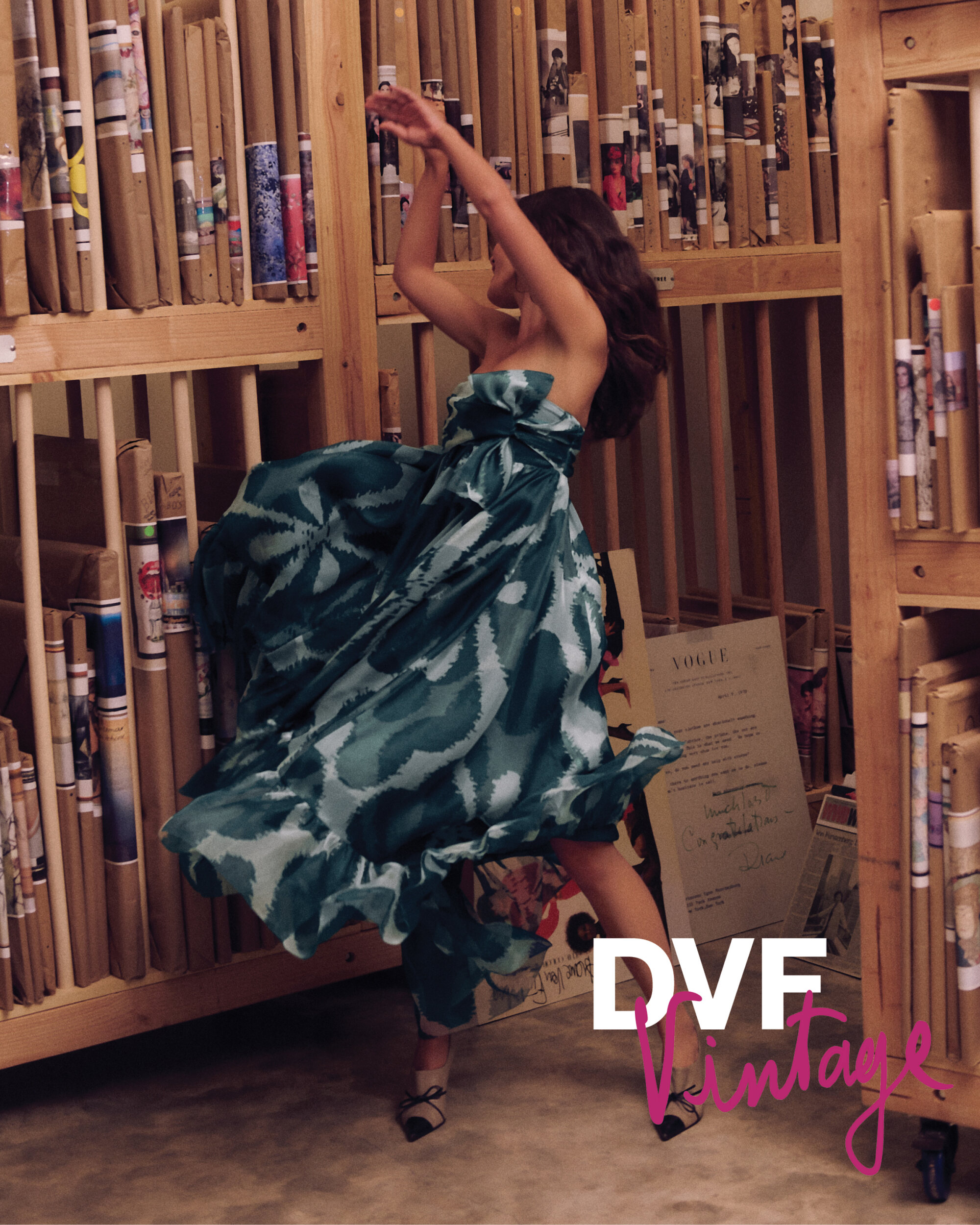 A look from DVF Vintage