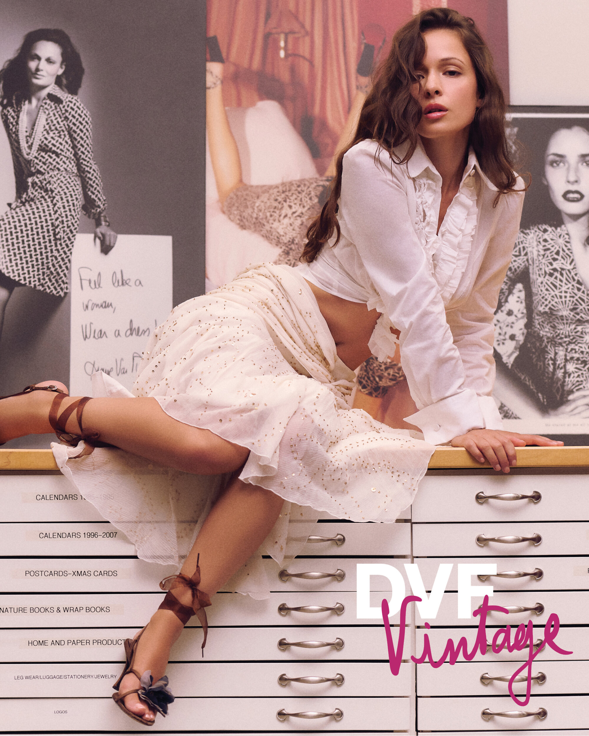 A look from DVF Vintage