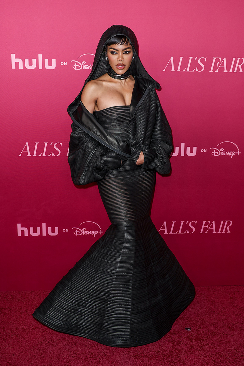'All's Fair' Red carpet premiere celebrity style.