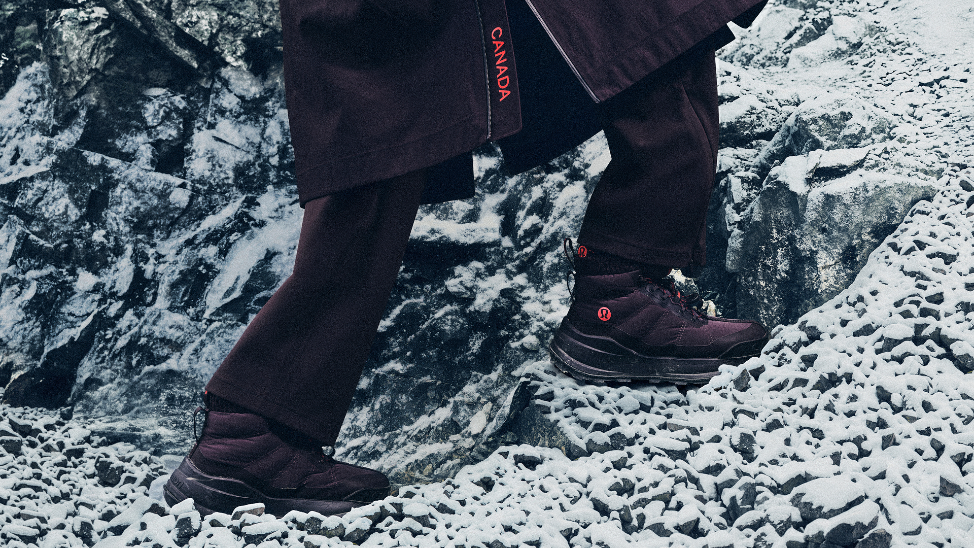 Lululemon also designed footwear for Team Canada.