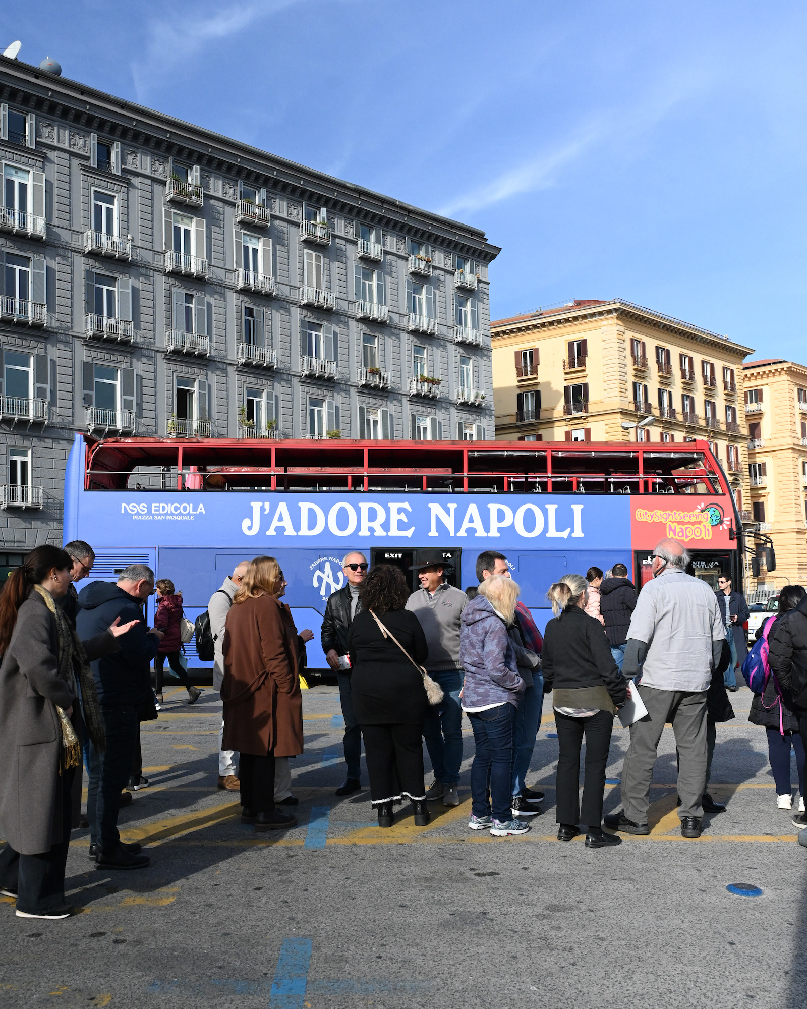 A J'Adore Napoli activation.