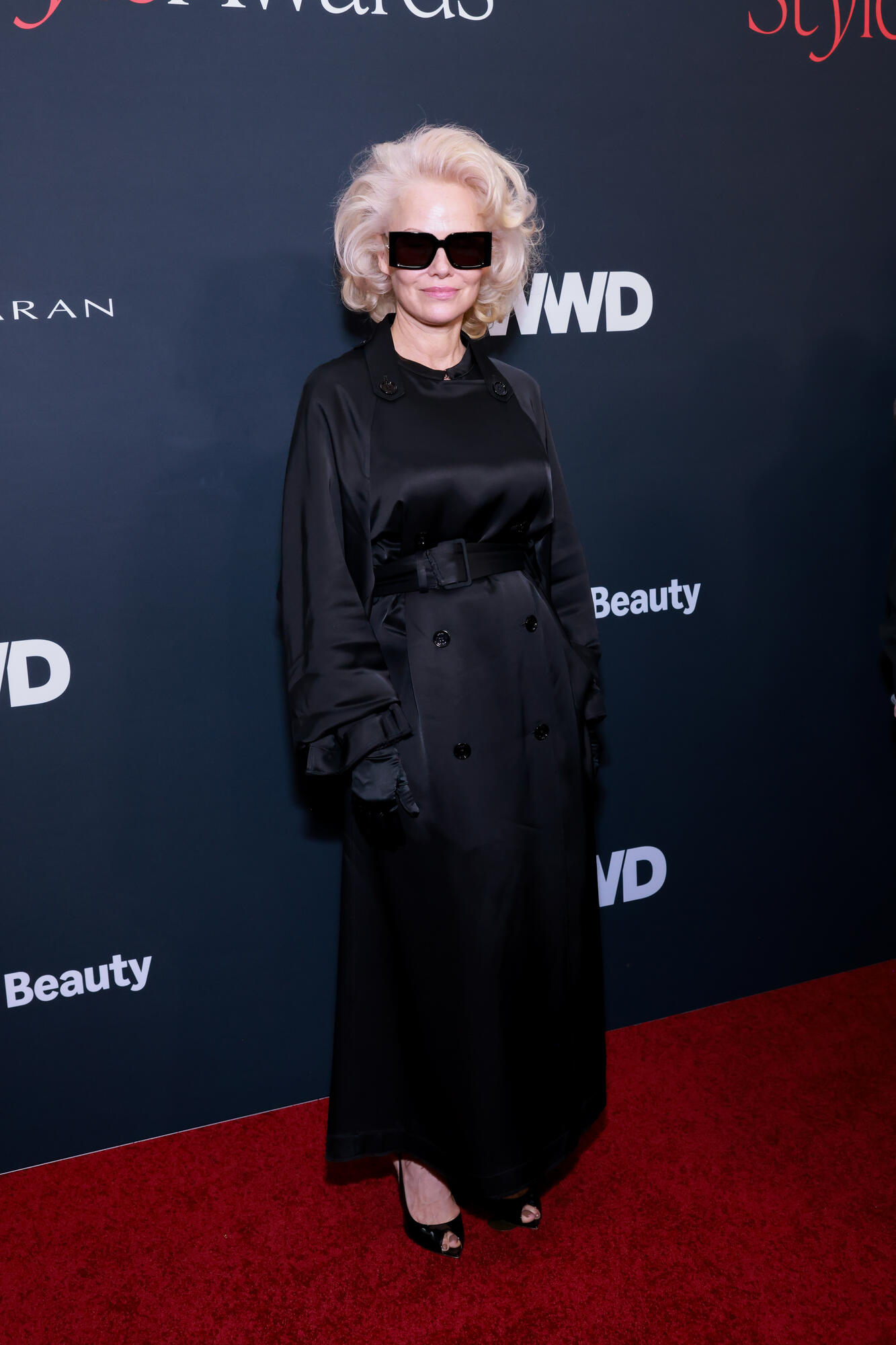 Pamela Anderson at the 2026 WWD Style Awards held at the Regent Santa Monica Beach on January 09, 2026 in Santa Monica, California.